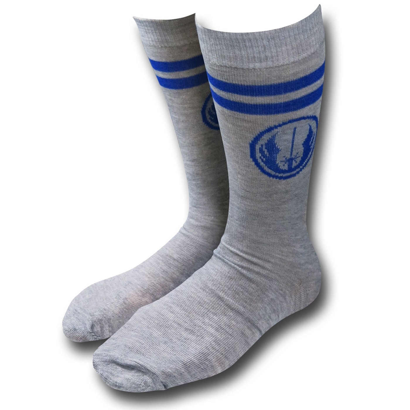 Star Wars Jedi Symbol Crew Socks, Grey