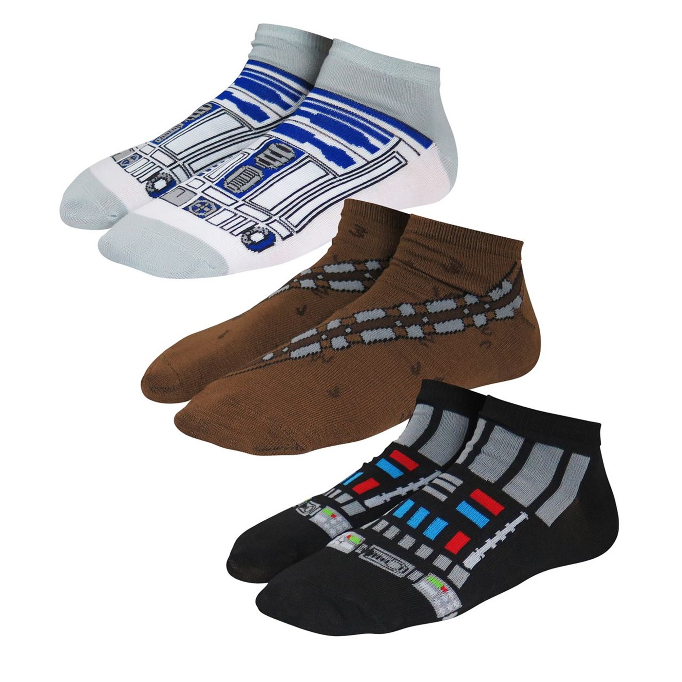Star Wars Costumes Women's Low-Cut Sock 3 Pack