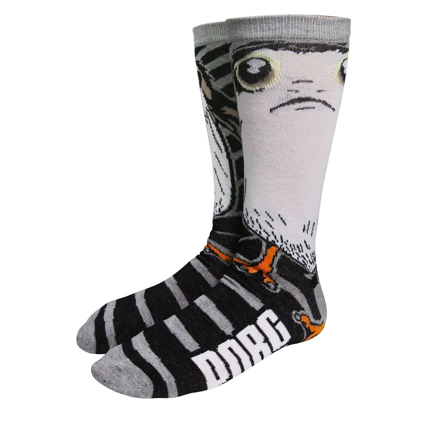 Star Wars Sad Porg Crew Socks, Brown
