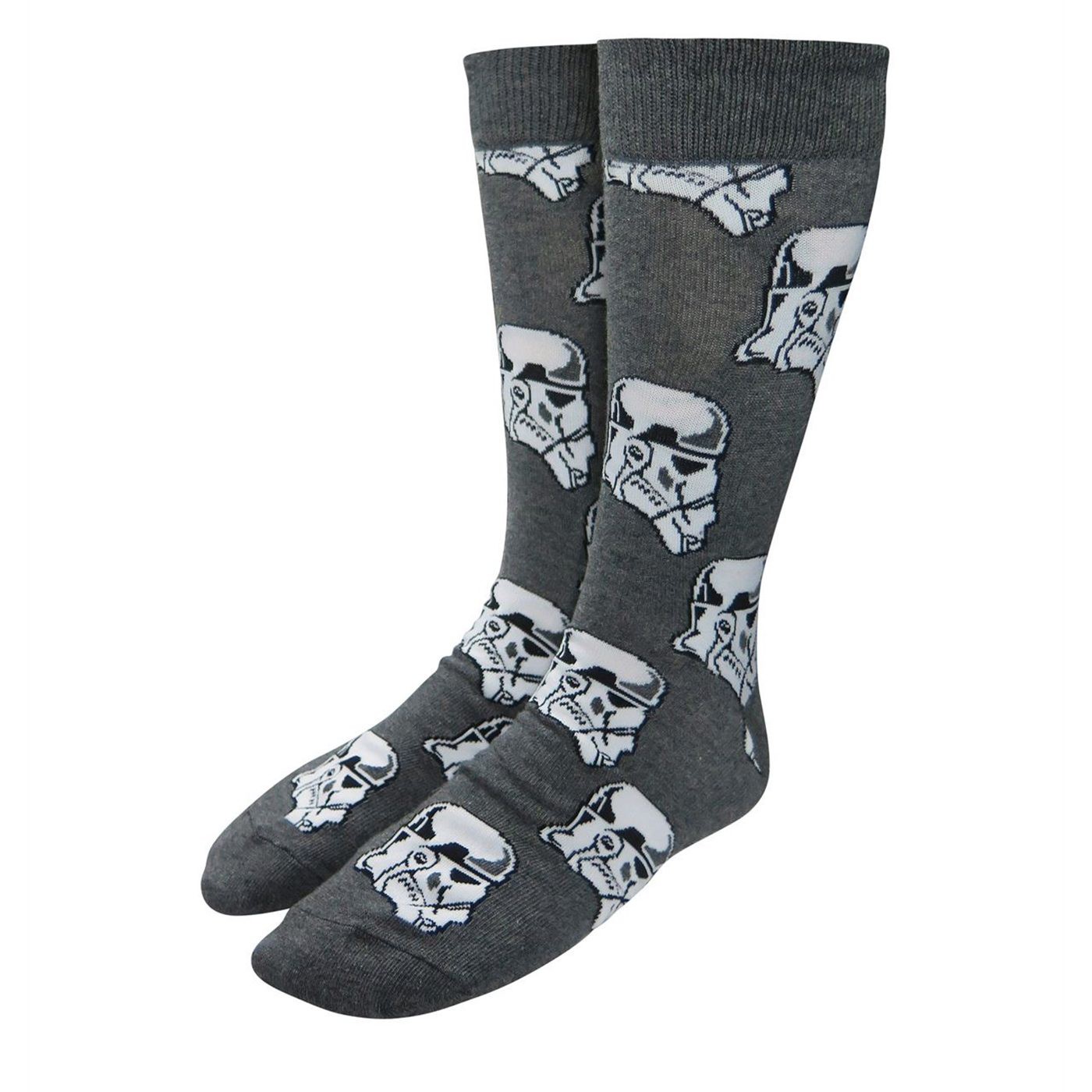 Star Wars Stormtroopers All-Over Crew Socks, Black