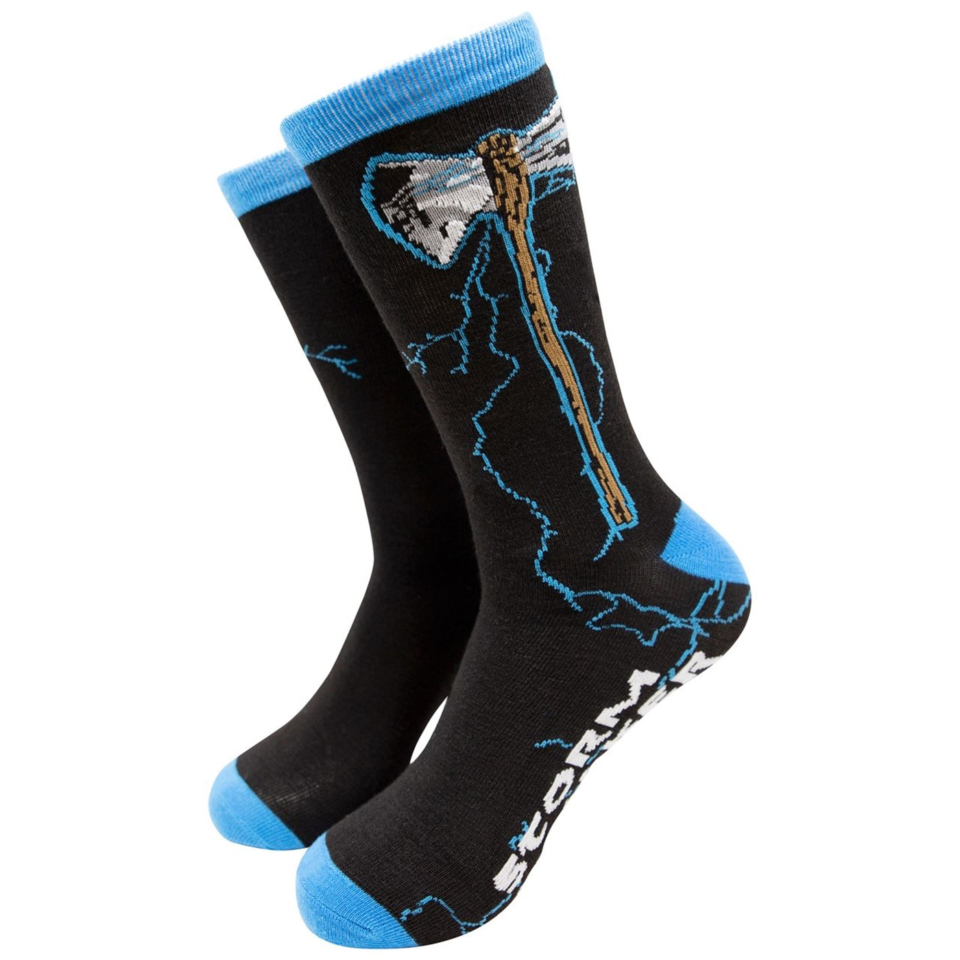 Thor Stormbreaker Crew Socks, Black