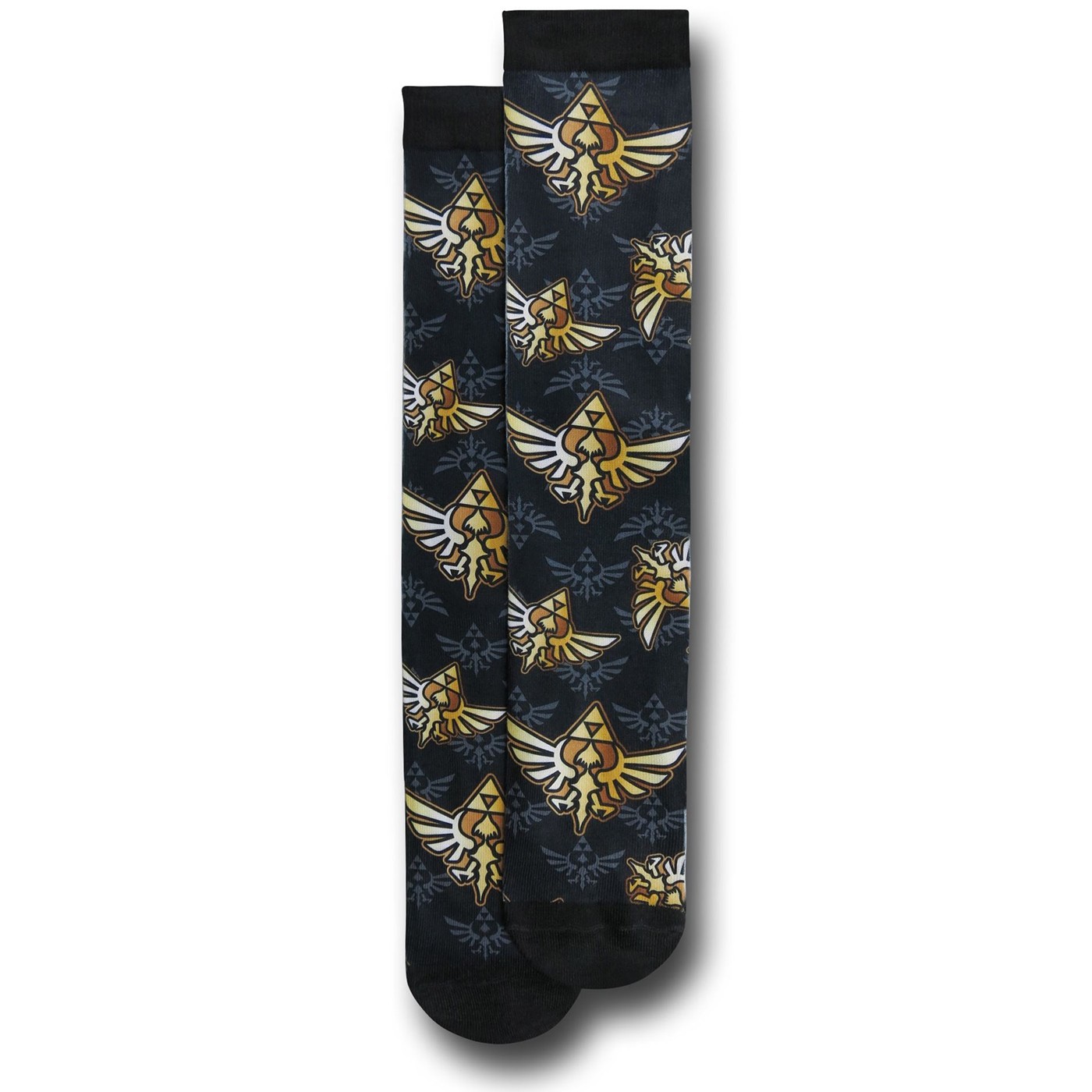Legend of Zelda Sublimated Crew Socks, Grey