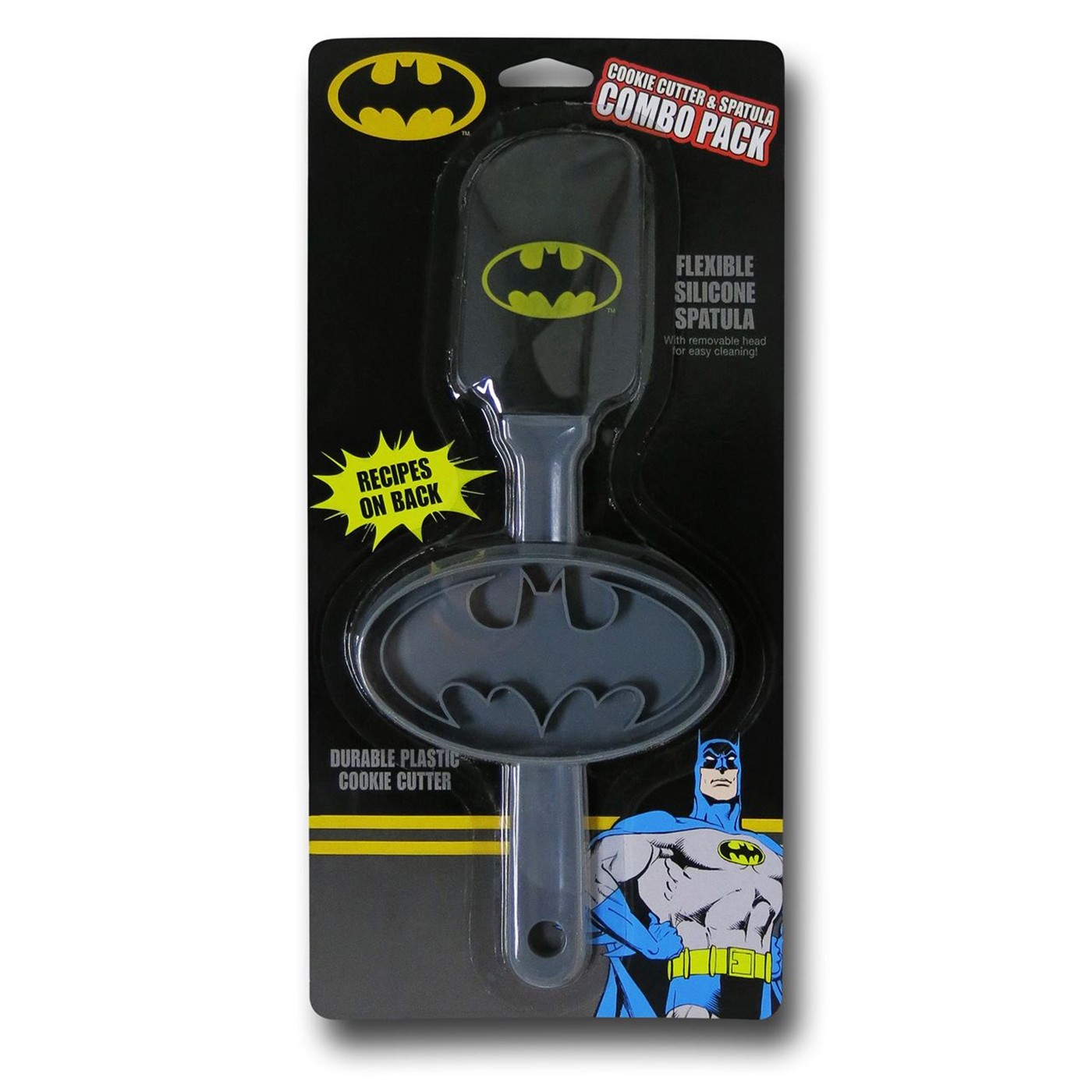 Batman Spatula and Cookie Cutter Pack, Black