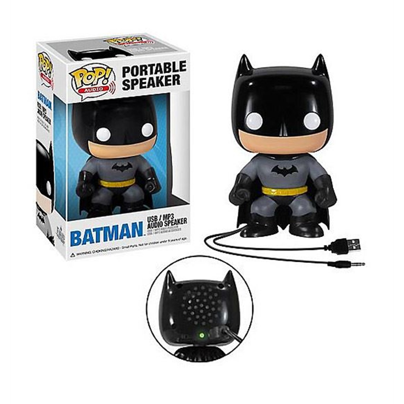 Batman Pop Audio USB/MP3 Portable Speaker