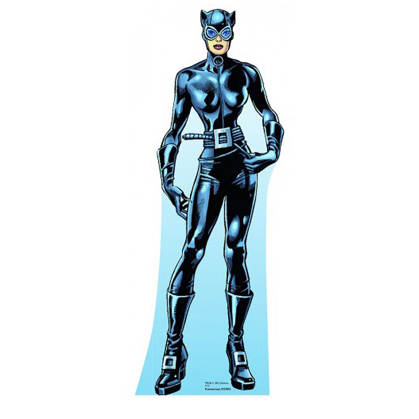 Catwoman Cardboard Cutout, Black