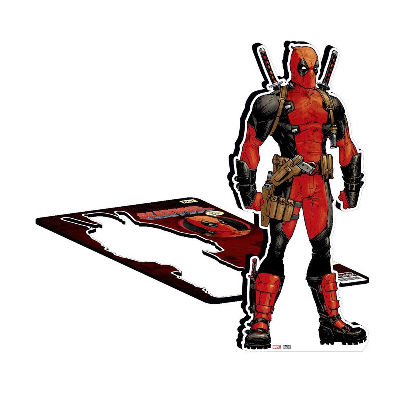 Deadpool Desktop Standee, Red