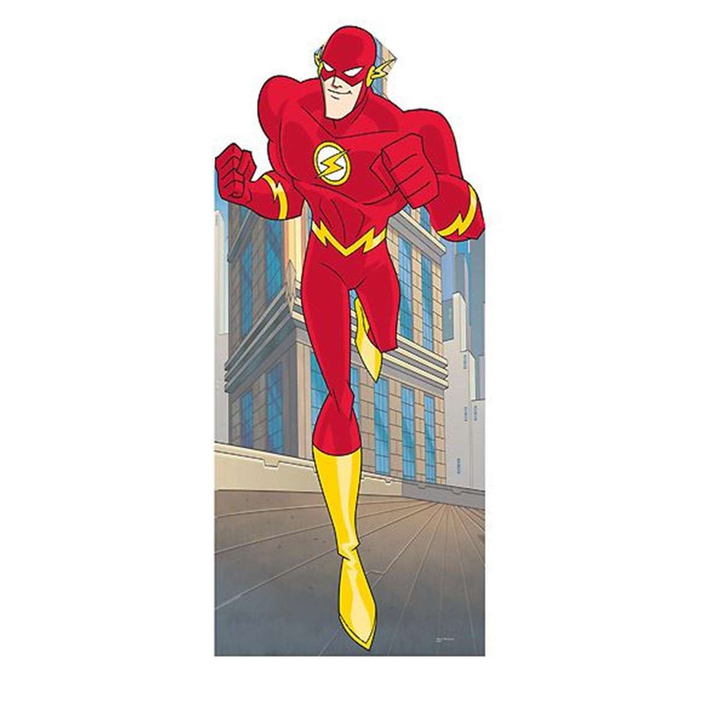Flash Animated Running 72' Cardboard Cutout