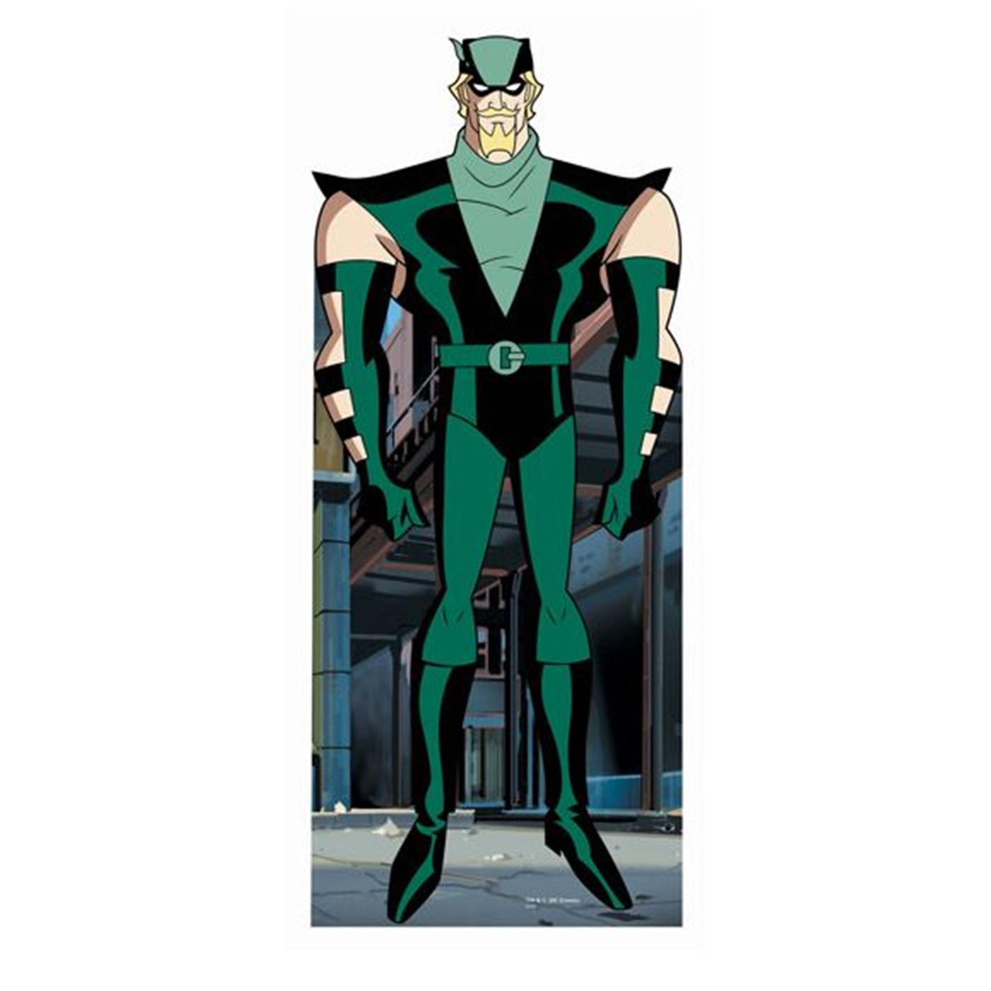 Green Arrow Standing 72' Cardboard Cutout