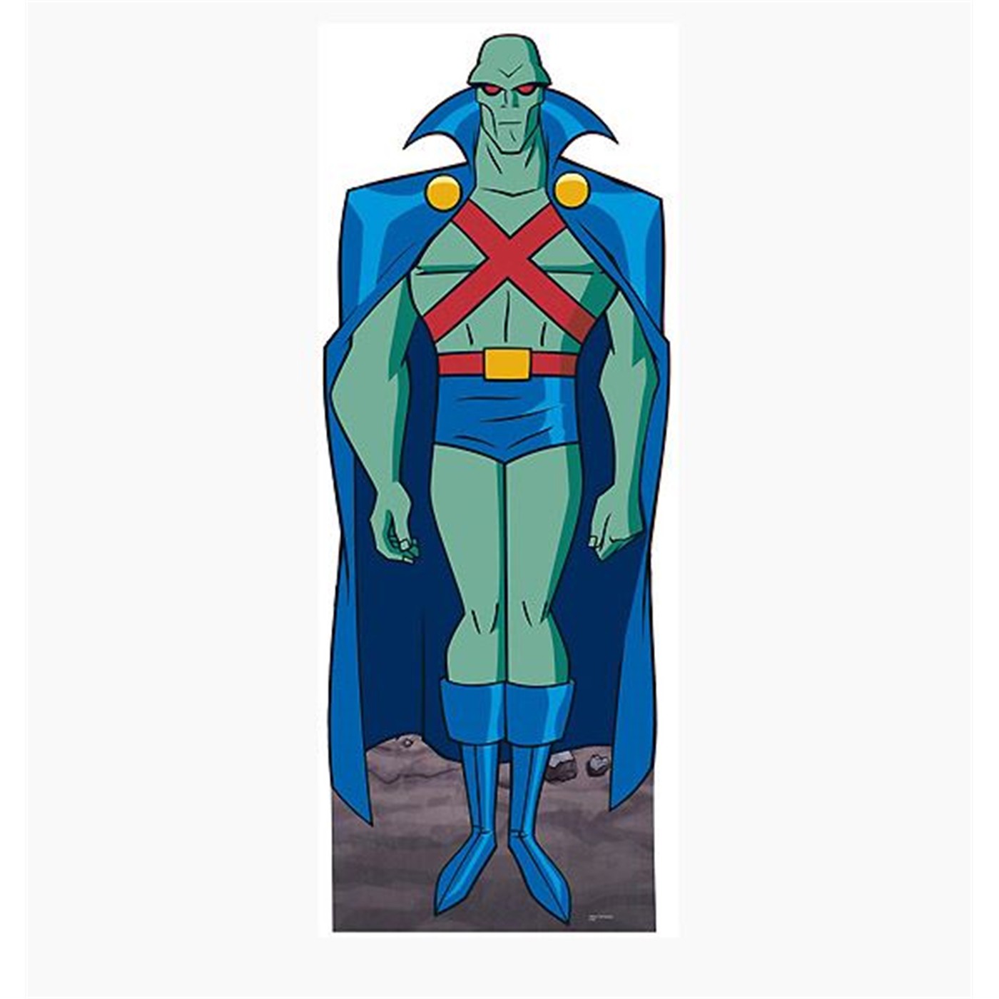Martian Manhunter Standing 72' Cardboard Cutout