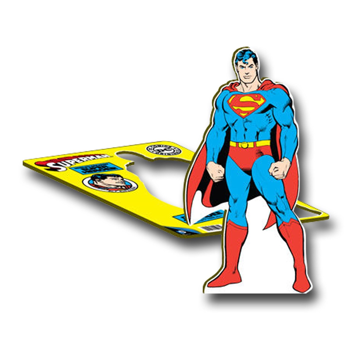 Superman Desktop Standee, Blue