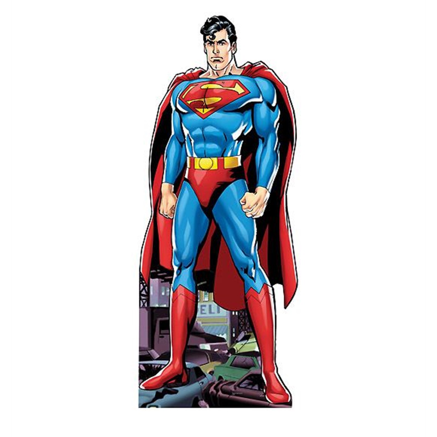 Superman Standing 72' Cardboard Cutout