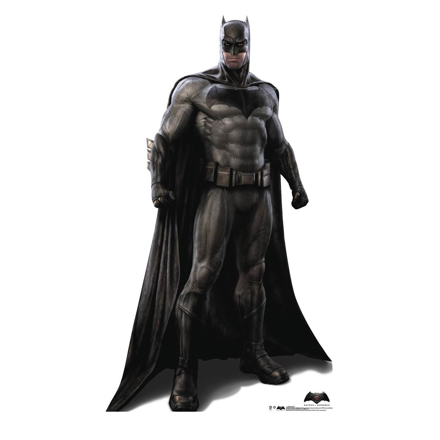Batman Vs Superman Batman Cardboard Cutout, Black