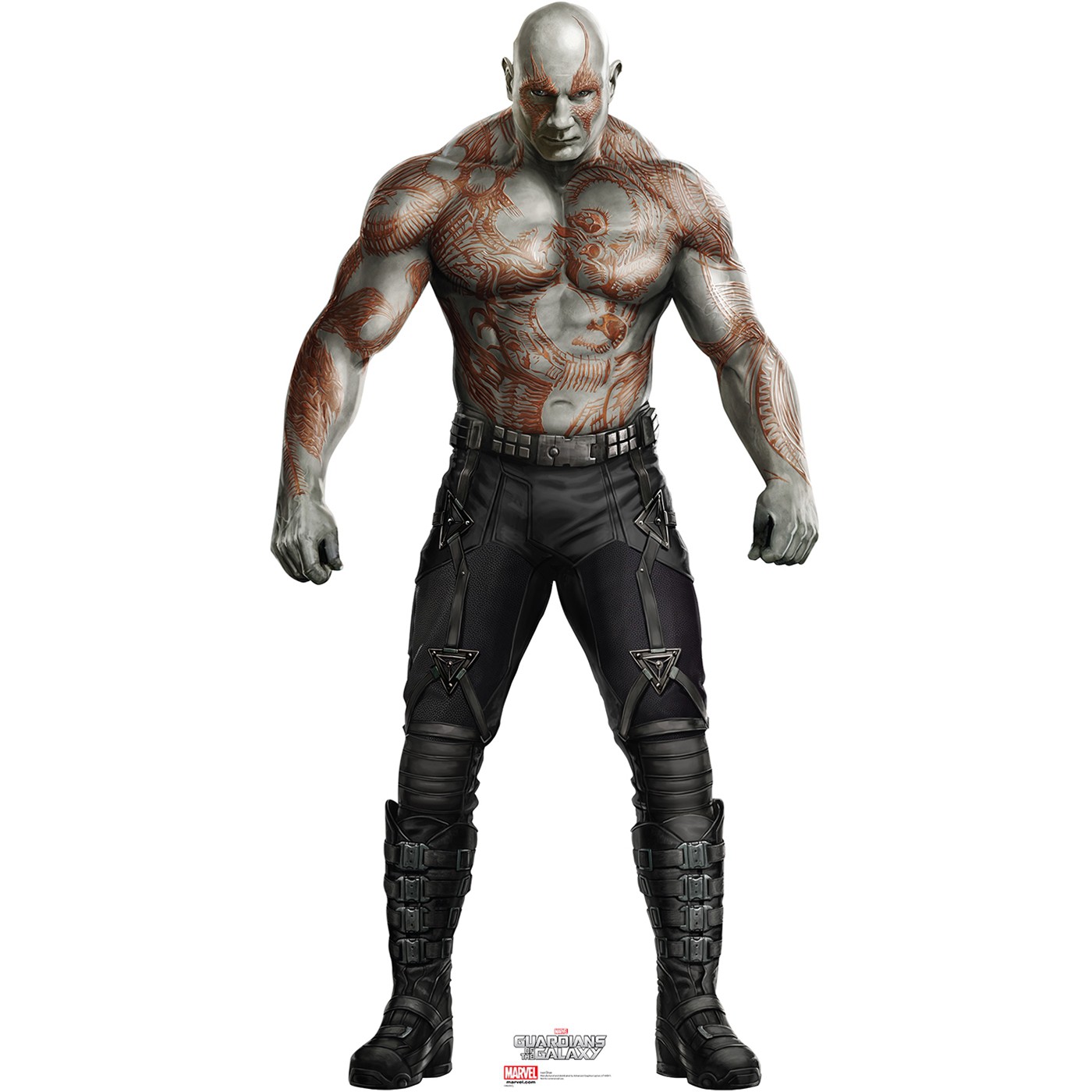 GOTG Drax The Destroyer Cardboard Cutout