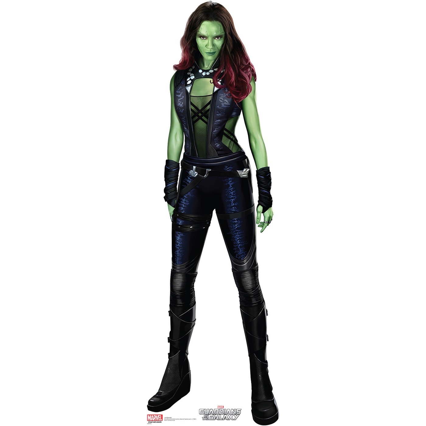Guardians of the Galaxy Gamora Cardboard Cutout, Green