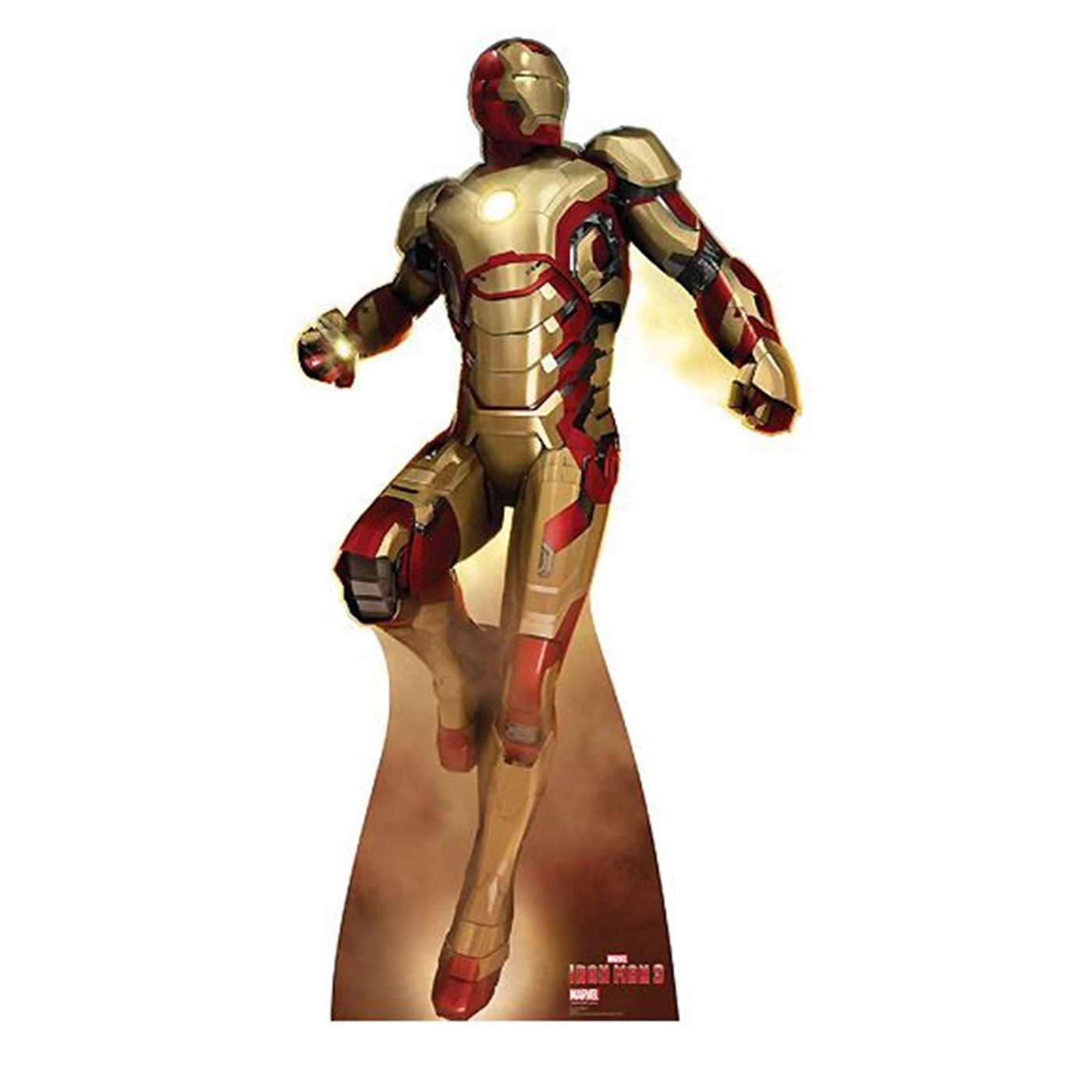 Iron Man 3 Iron Man Flying Cardboard Standup