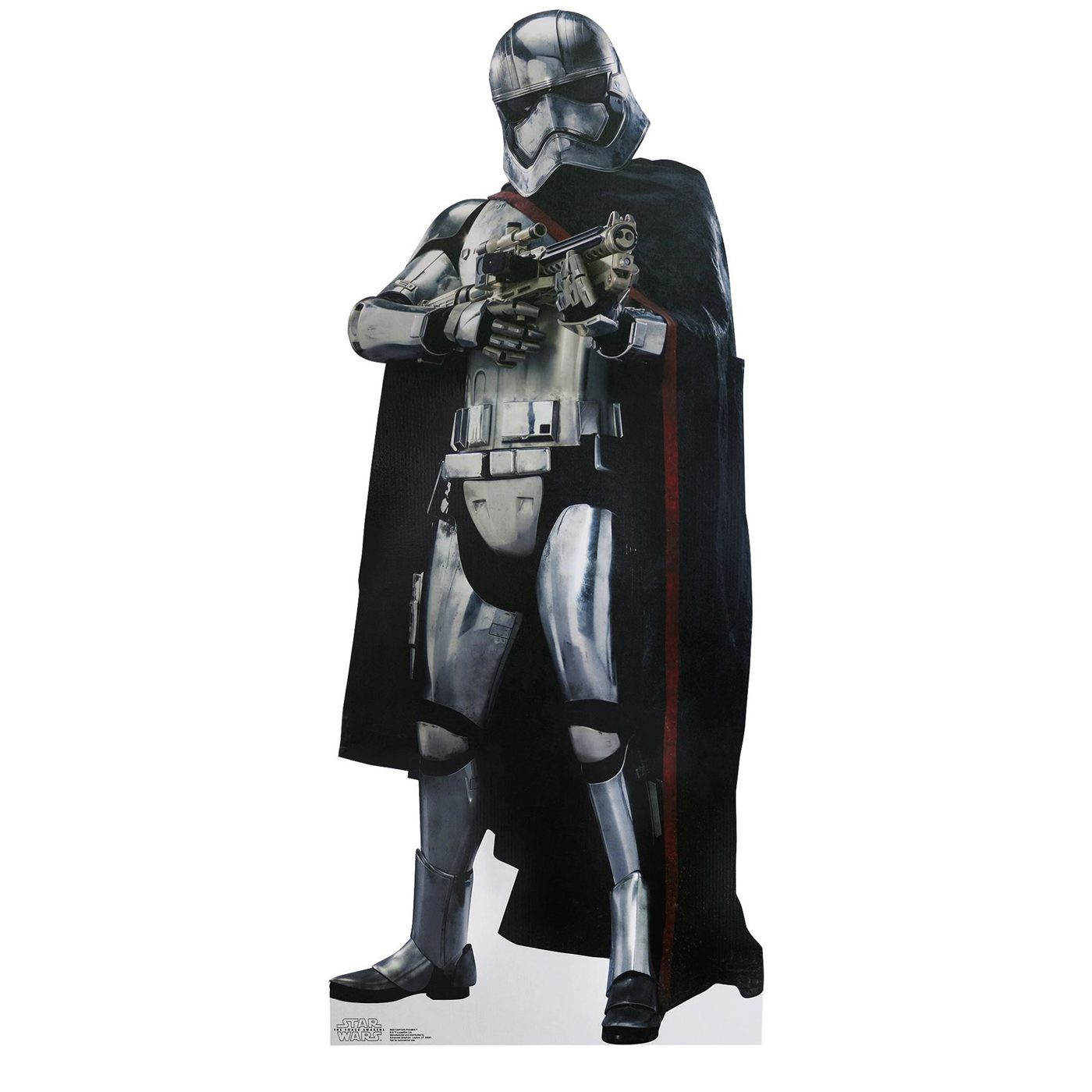 Star Wars Force Awakens Captain Phasma Cardboard Cutout, White