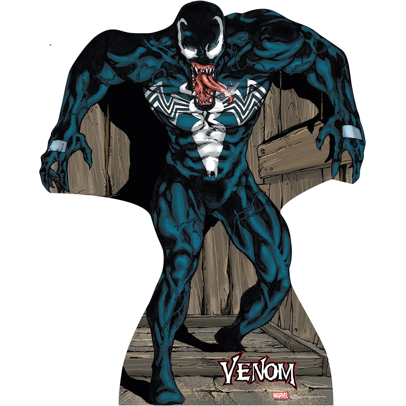Venom Cardboard Cutout, Blue