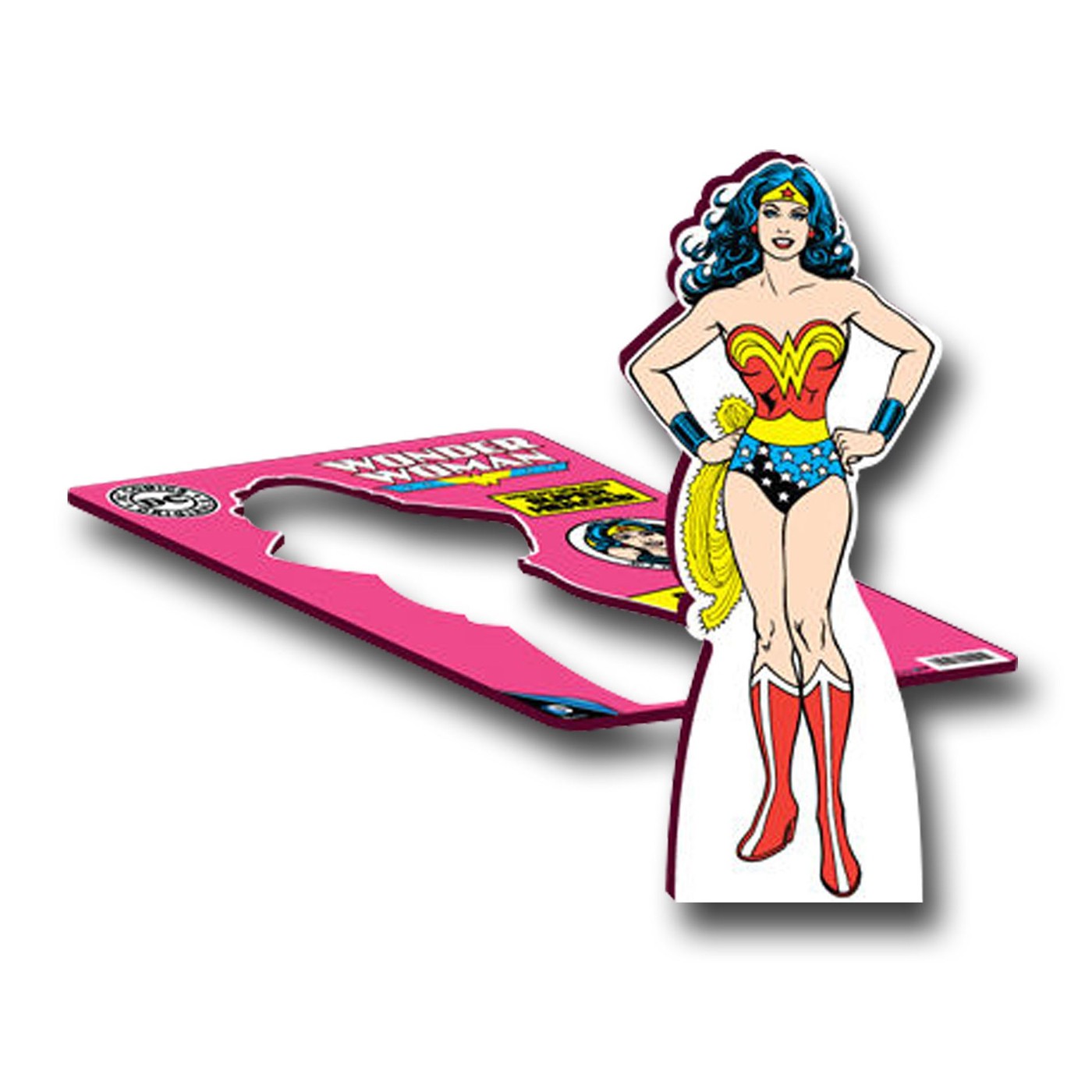 Wonder Woman Desktop Standee, Red