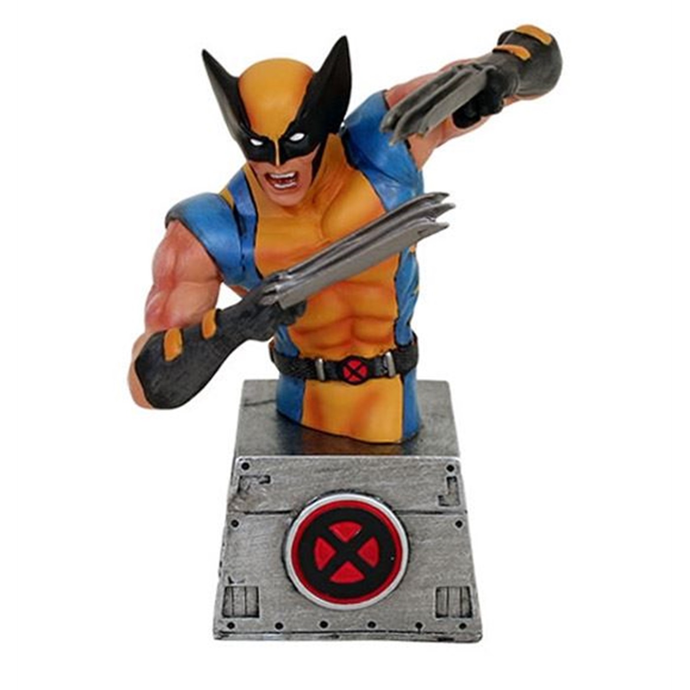 Wolverine Paperweight Bust, Yellow