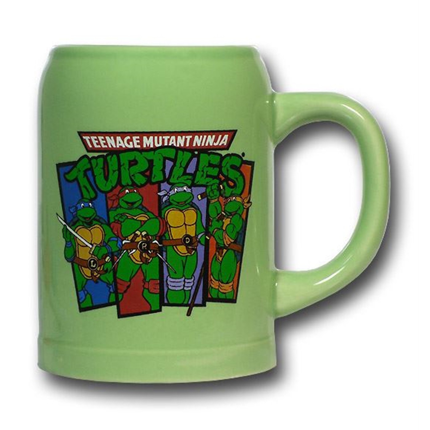 TMNT 22oz Ceramic Stein, Green