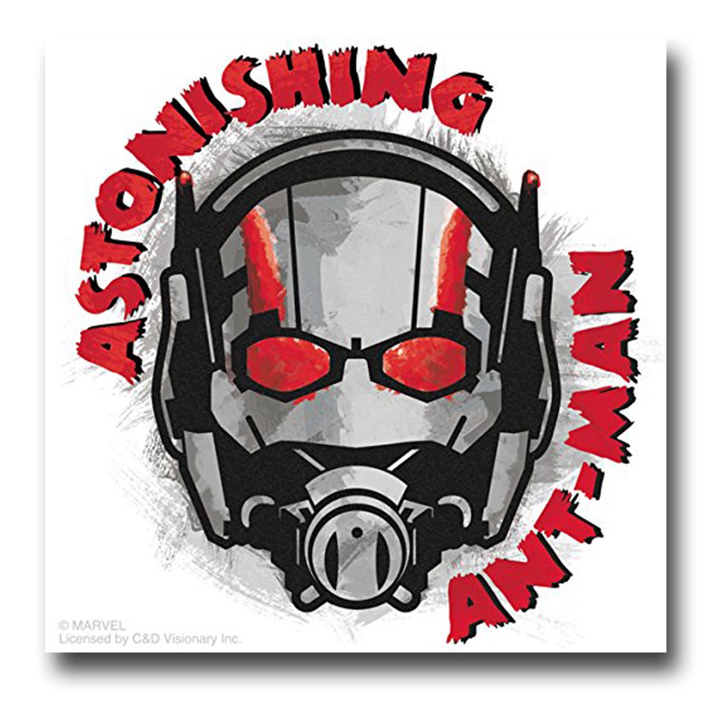 Ant-Man Astonishing Sticker, White