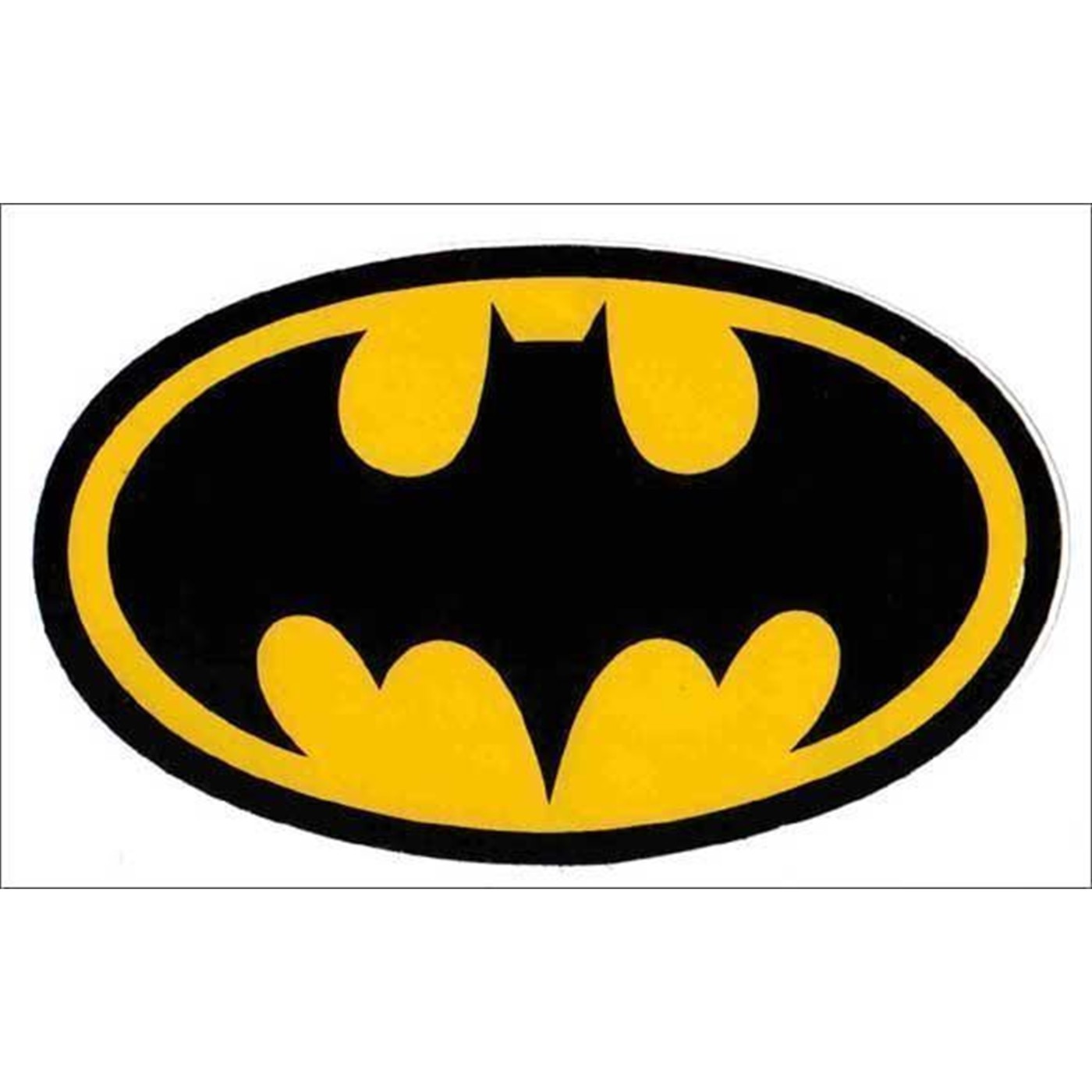Batman Symbol Stickers 7.5" &amp; 5"