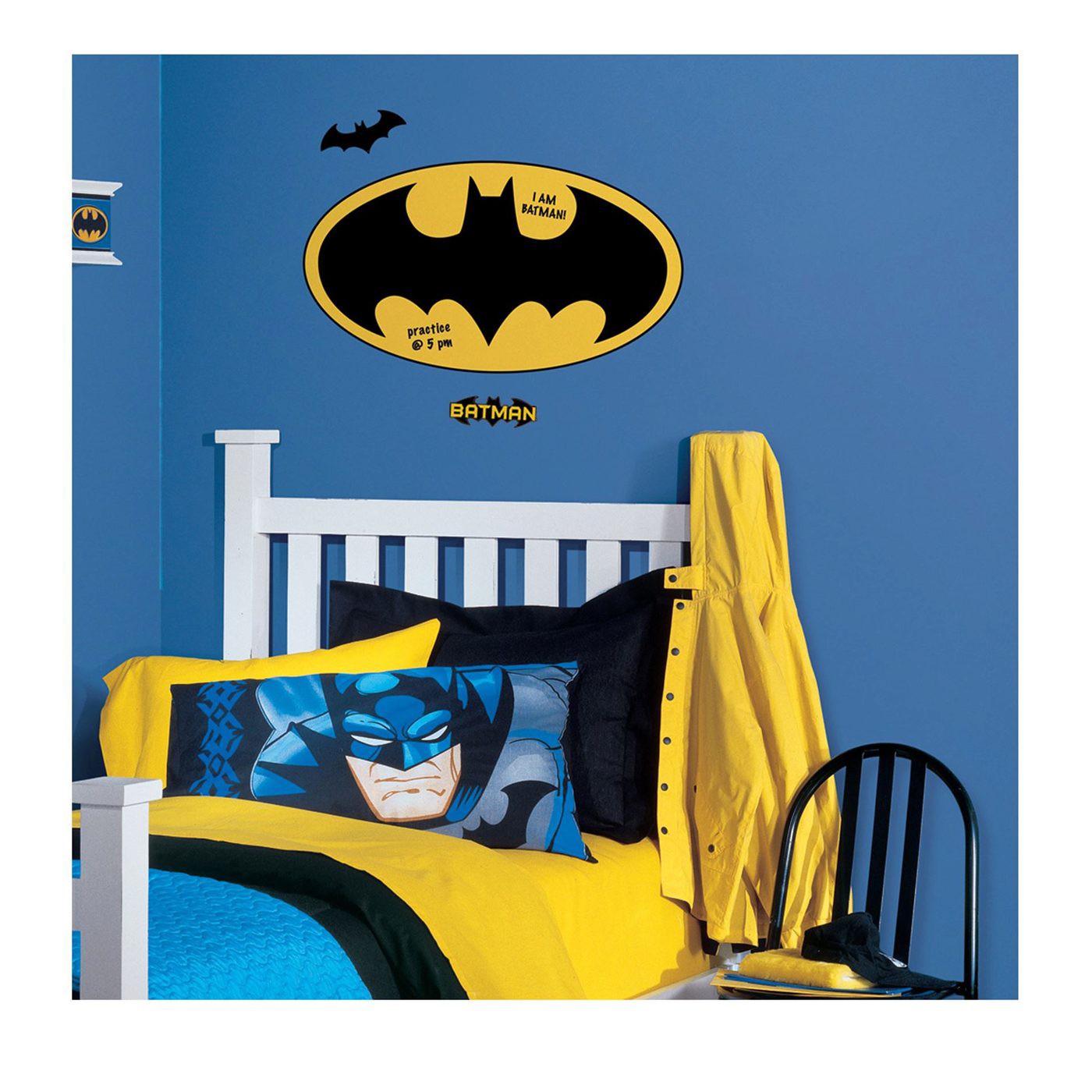 Batman Symbol Dry Erase Decal, Black