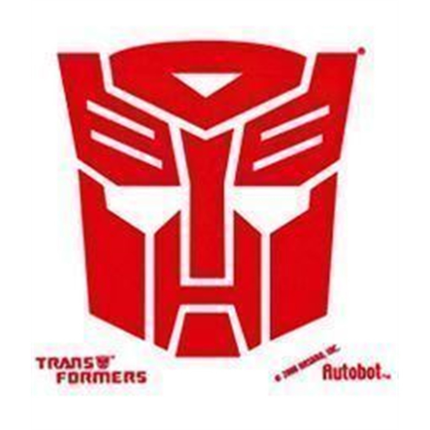 Autobot Red/White Sticker