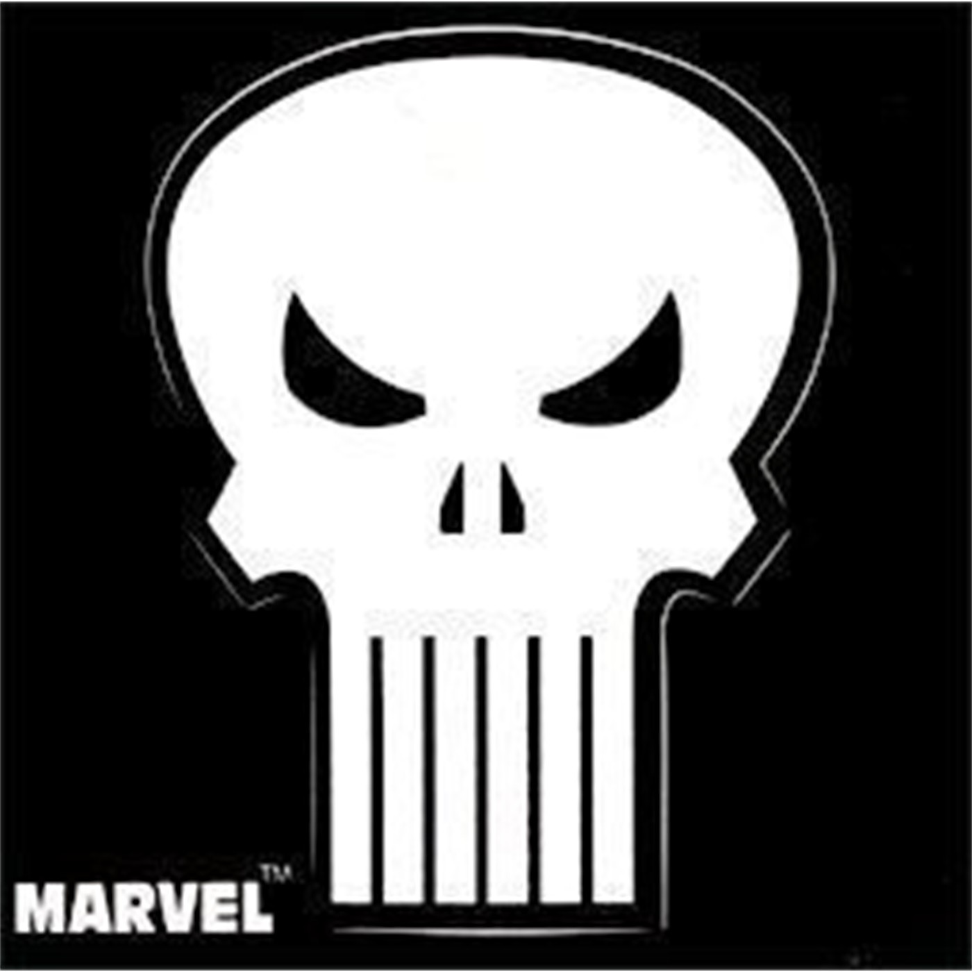 The Punisher Skull Sticker