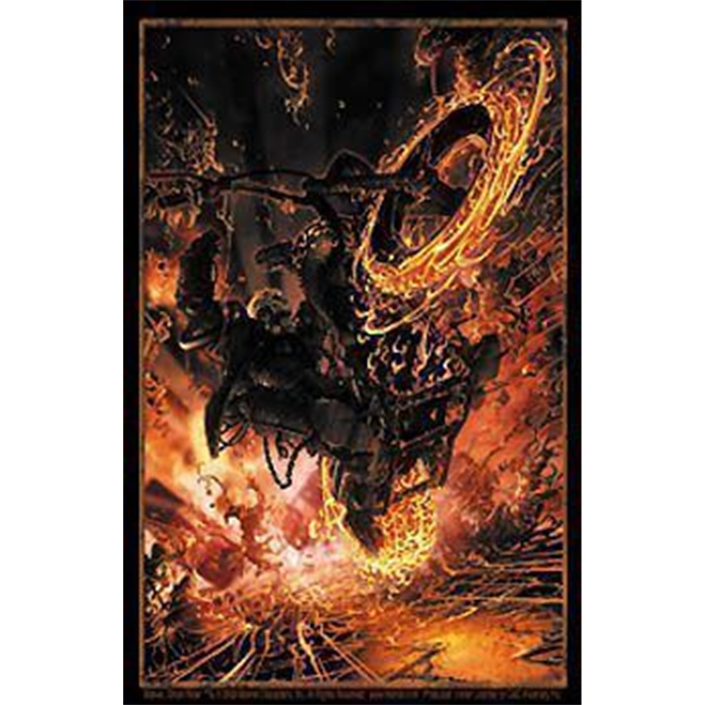 Ghost Rider Biker Sticker