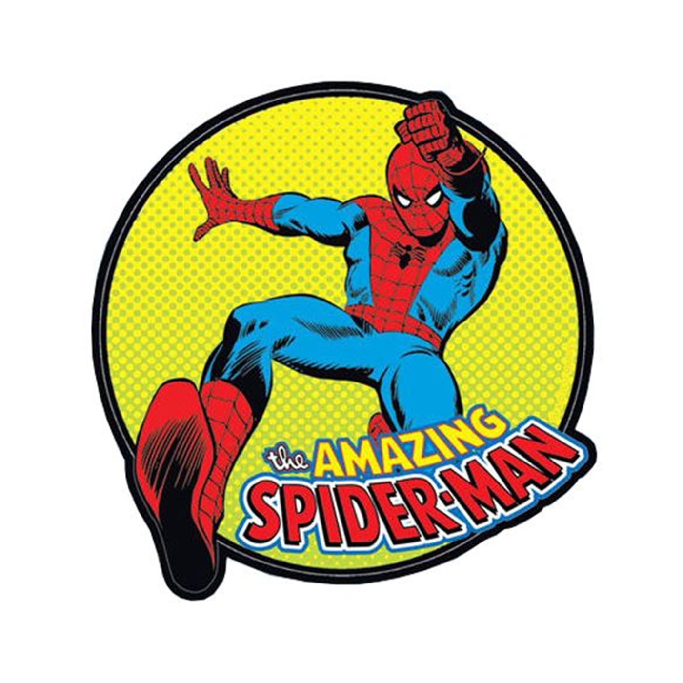 Amazing Spiderman Swinging Sticker