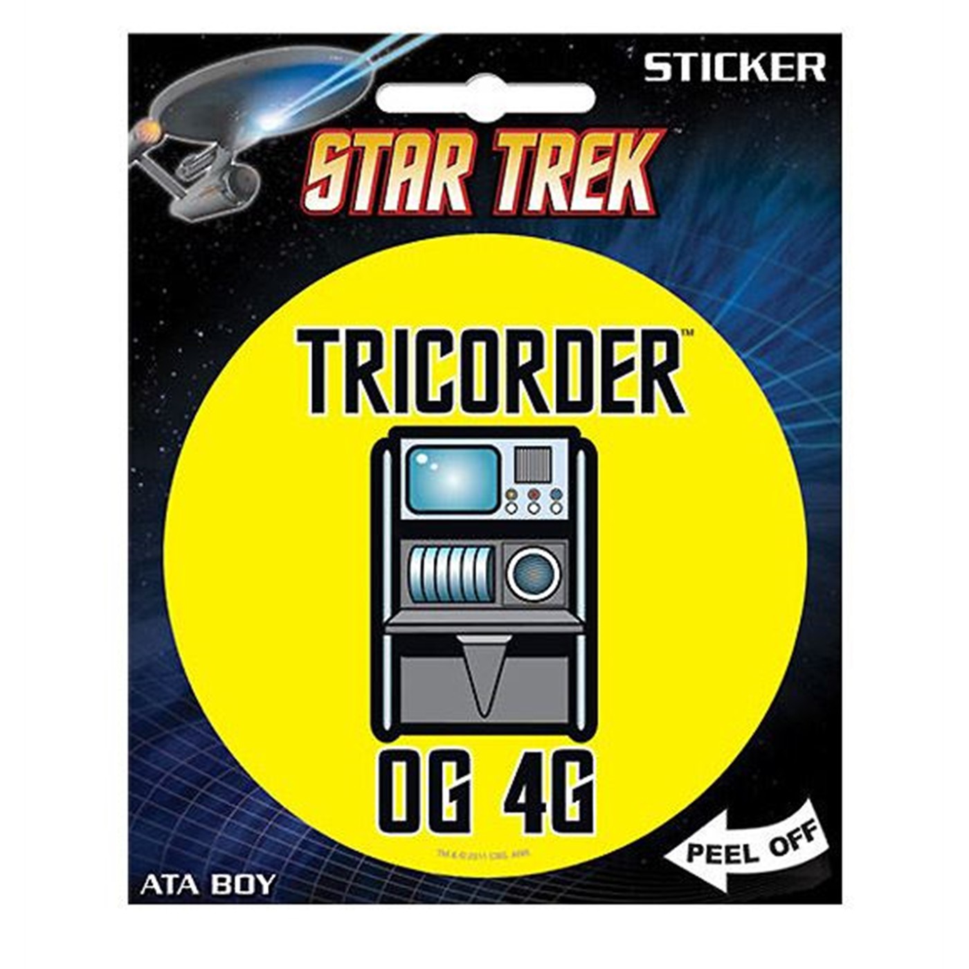 Star Trek Tricorder Sticker