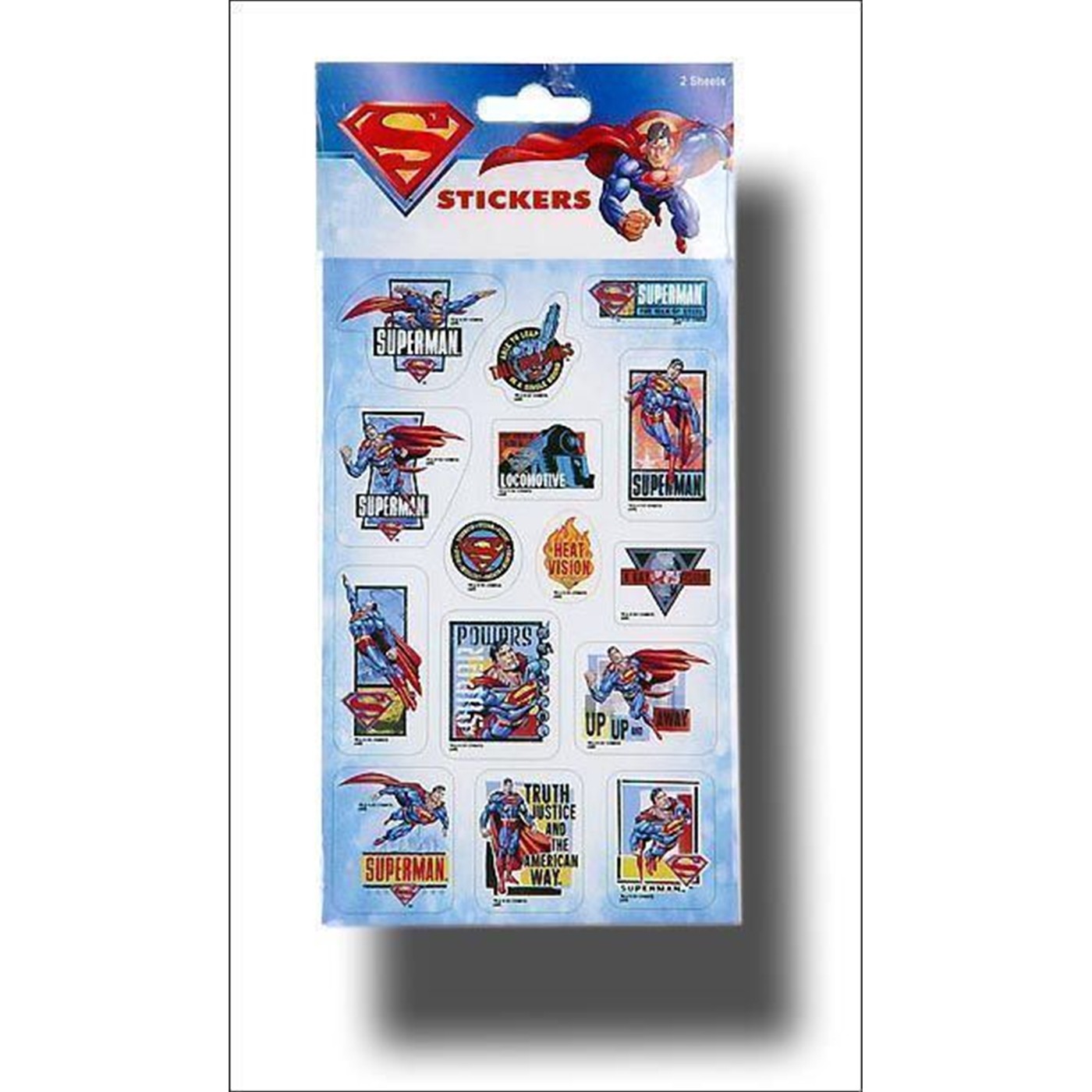 Superman Group of 30 Stickers