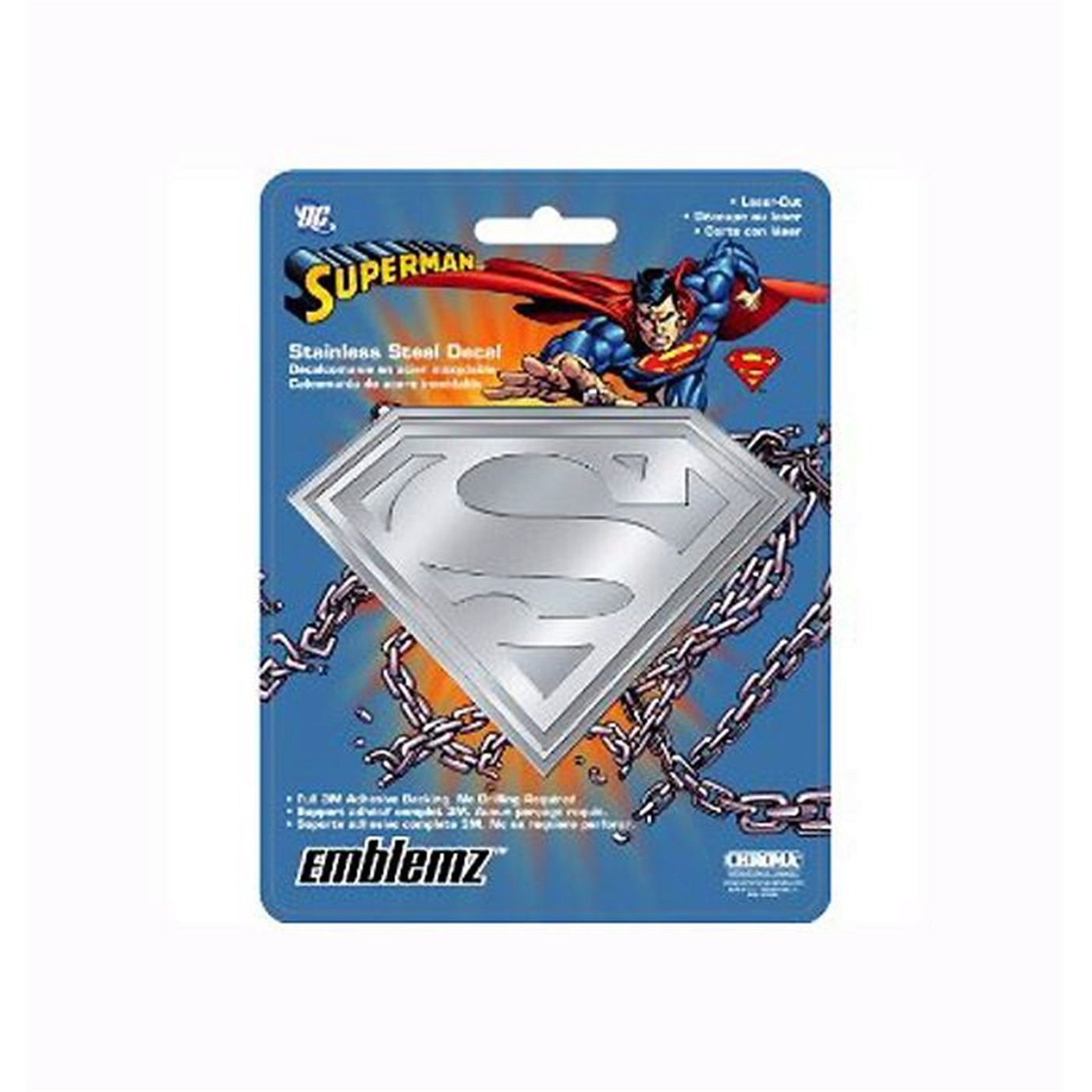 Superman Steel Symbol Decal