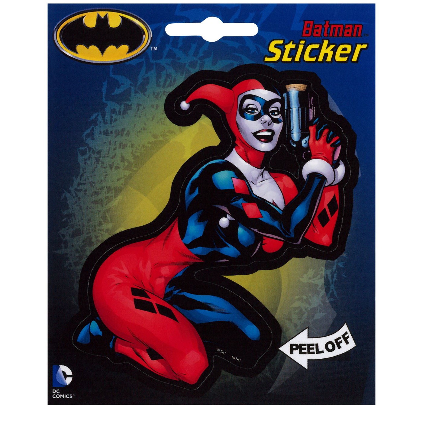 Harley Quinn Gun Pose Sticker