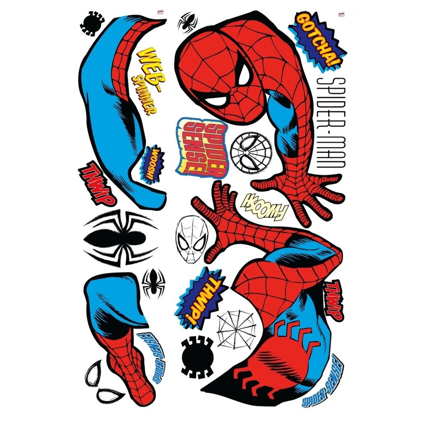 Spiderman Classic Giant Wall Decal