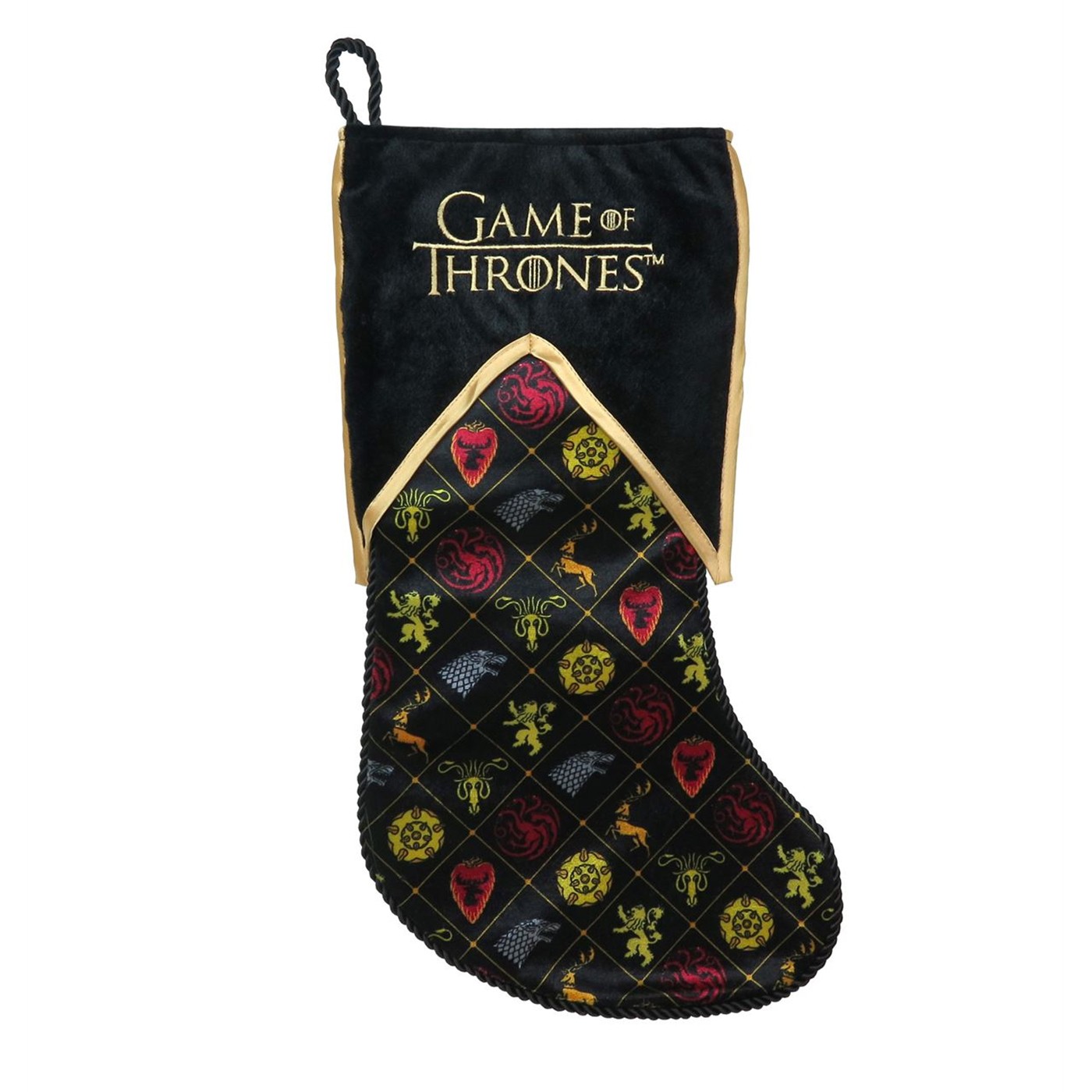 Game of Thrones House Symbols Christmas Stocking