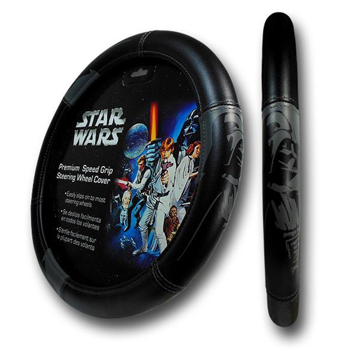 Star Wars Darth Vader Steering Wheel Cover, Black