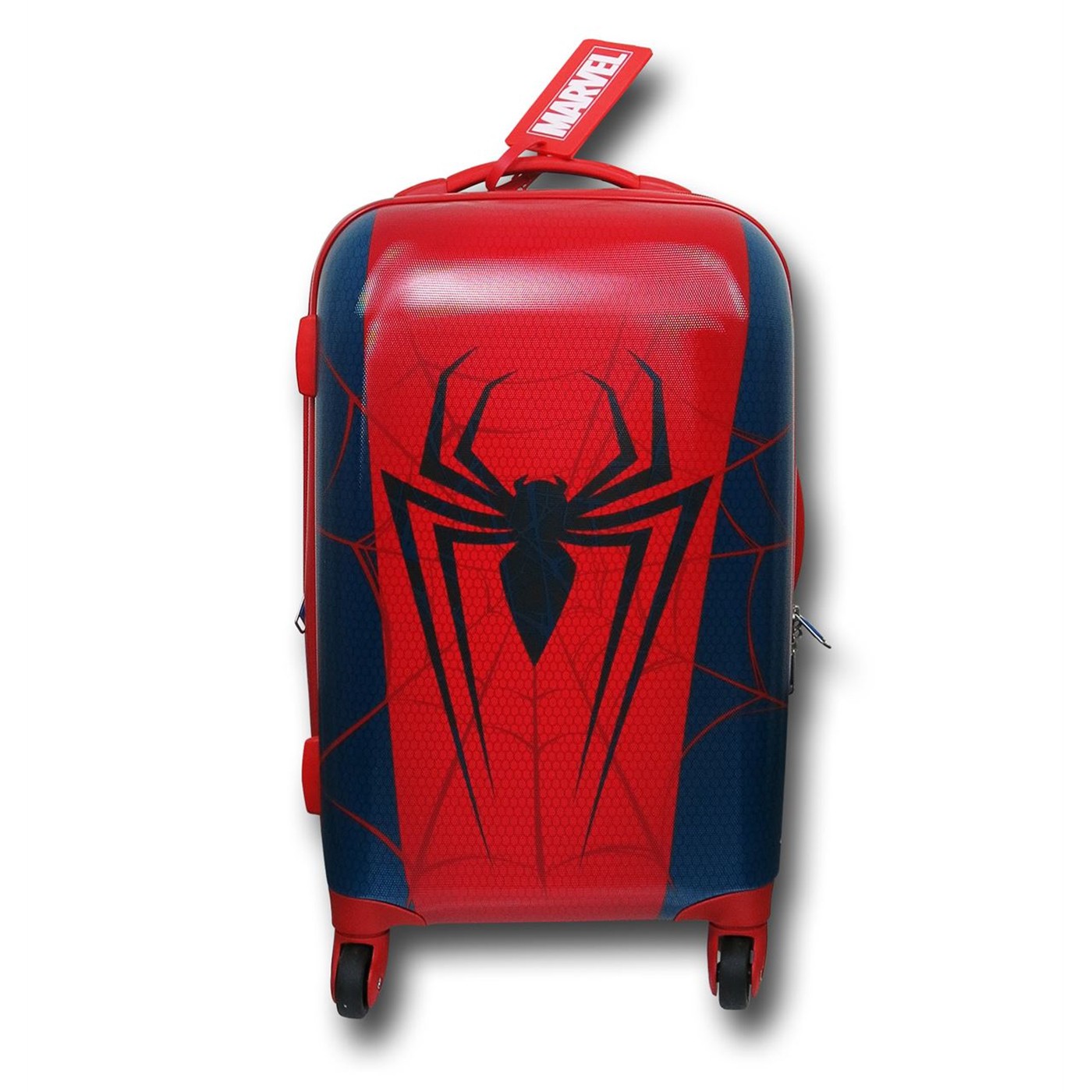 Spiderman Hardcase Samsonite Trolley Suitcase, Blue