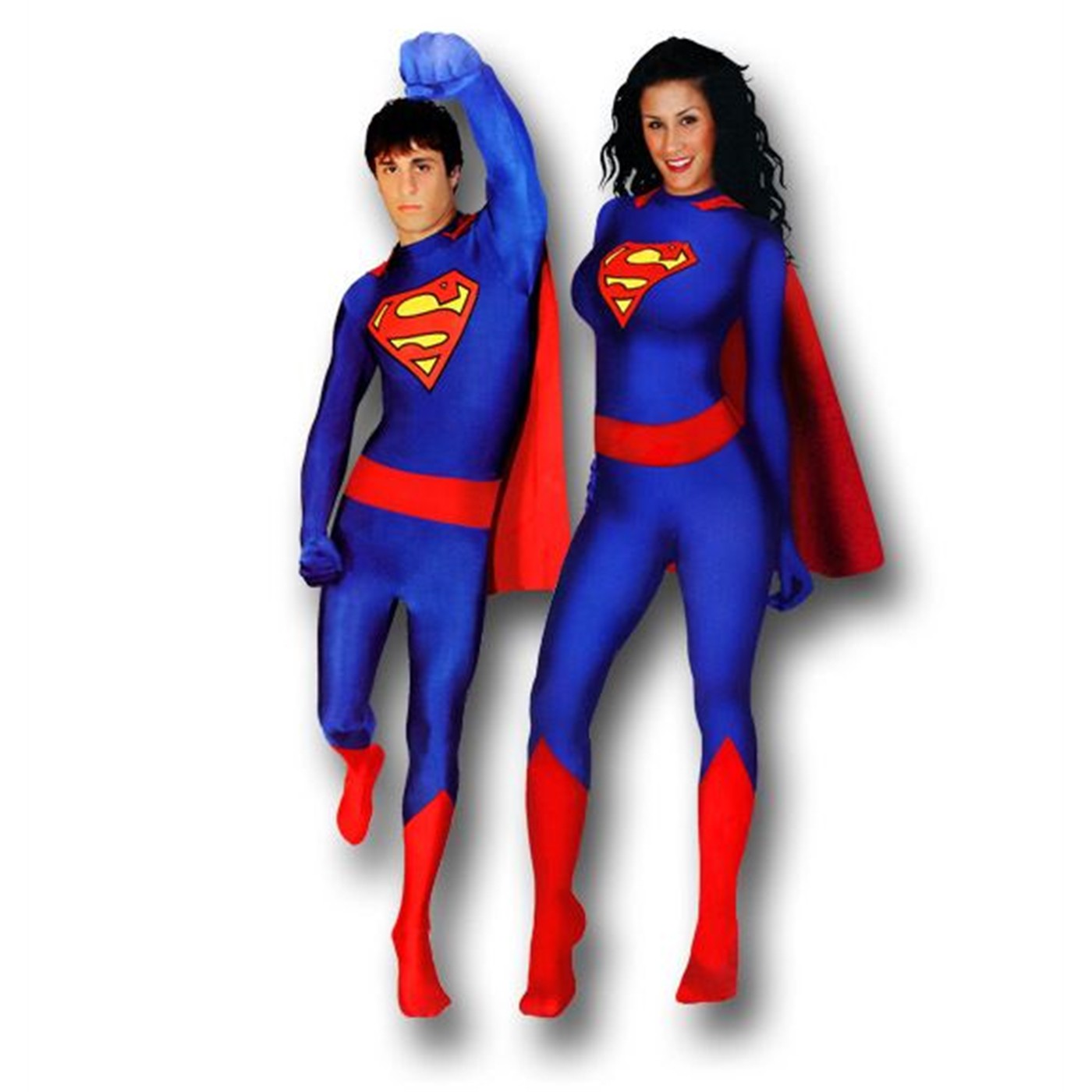 Superman Zentai Suit, Blue