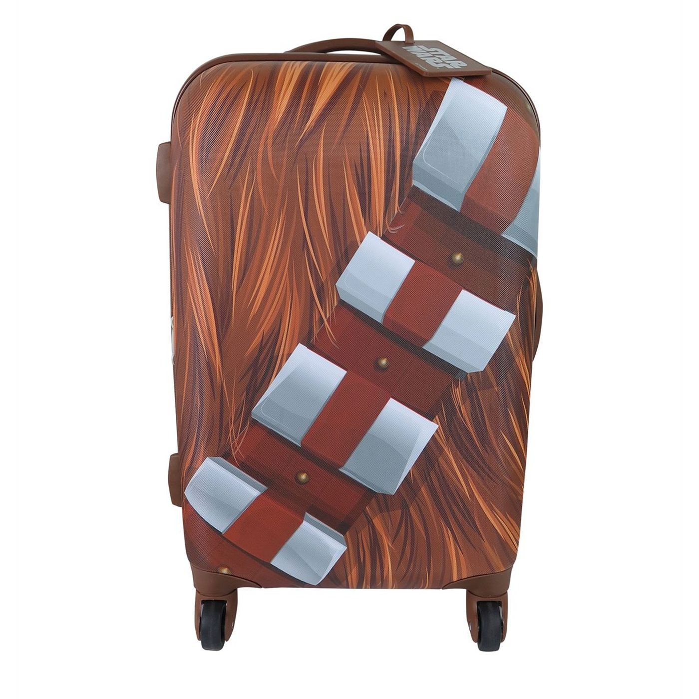 Star Wars Chewie Hardcase Samsonite Trolley Suitcase, Brown