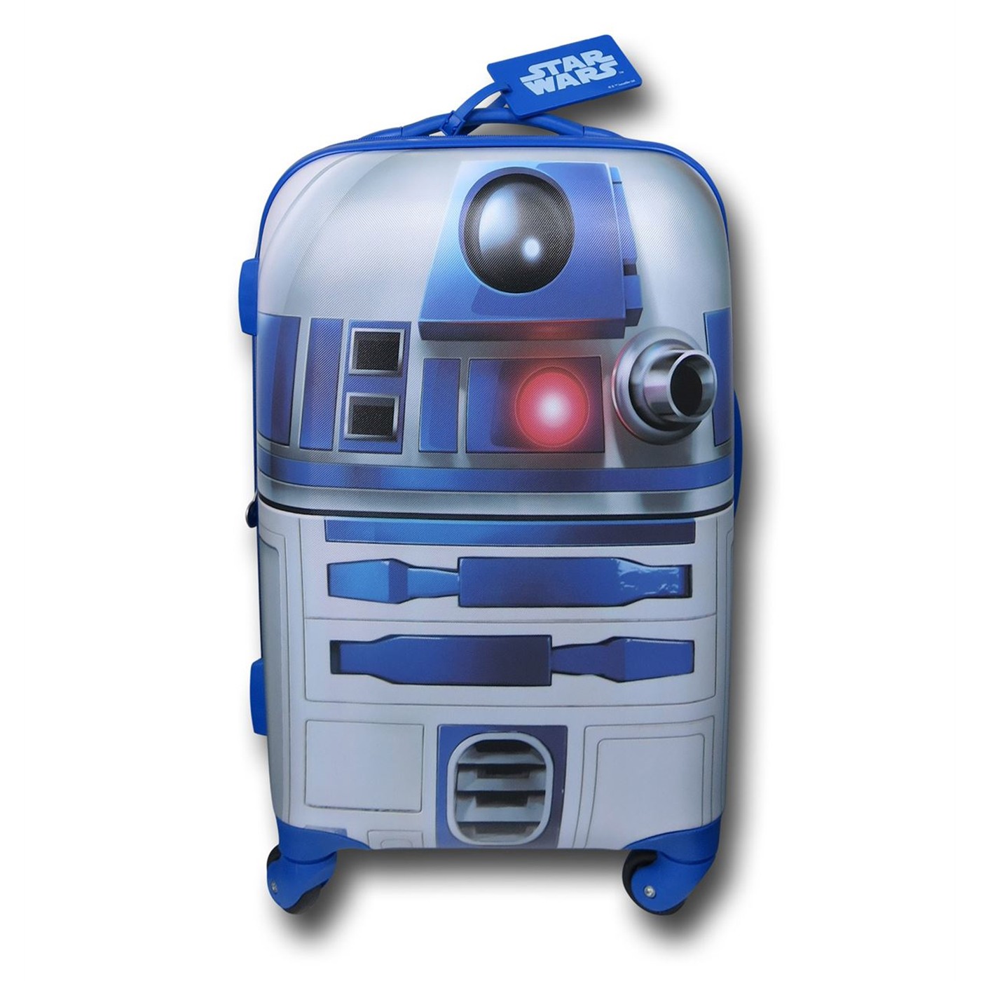 Star Wars R2D2 Hardcase Samsonite Trolley Suitcase, Blue
