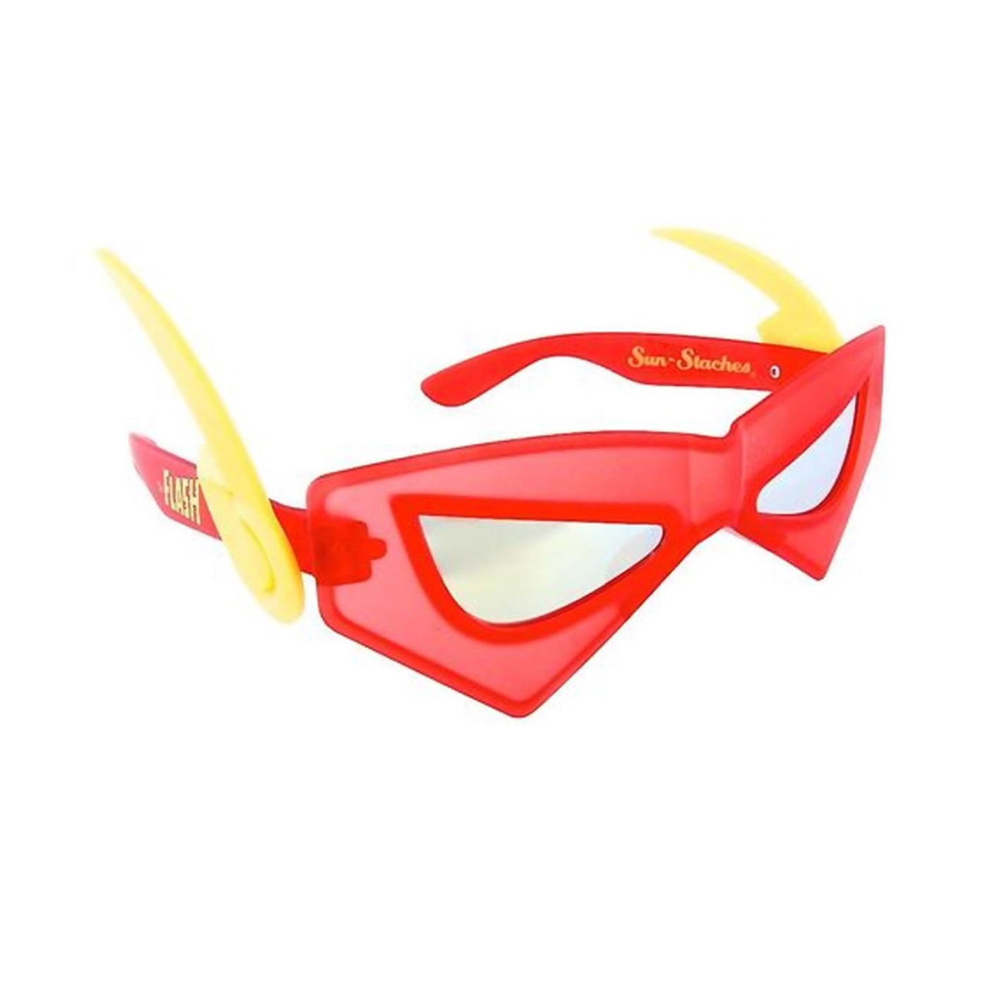 Flash Mask Costume Sunglasses, Red