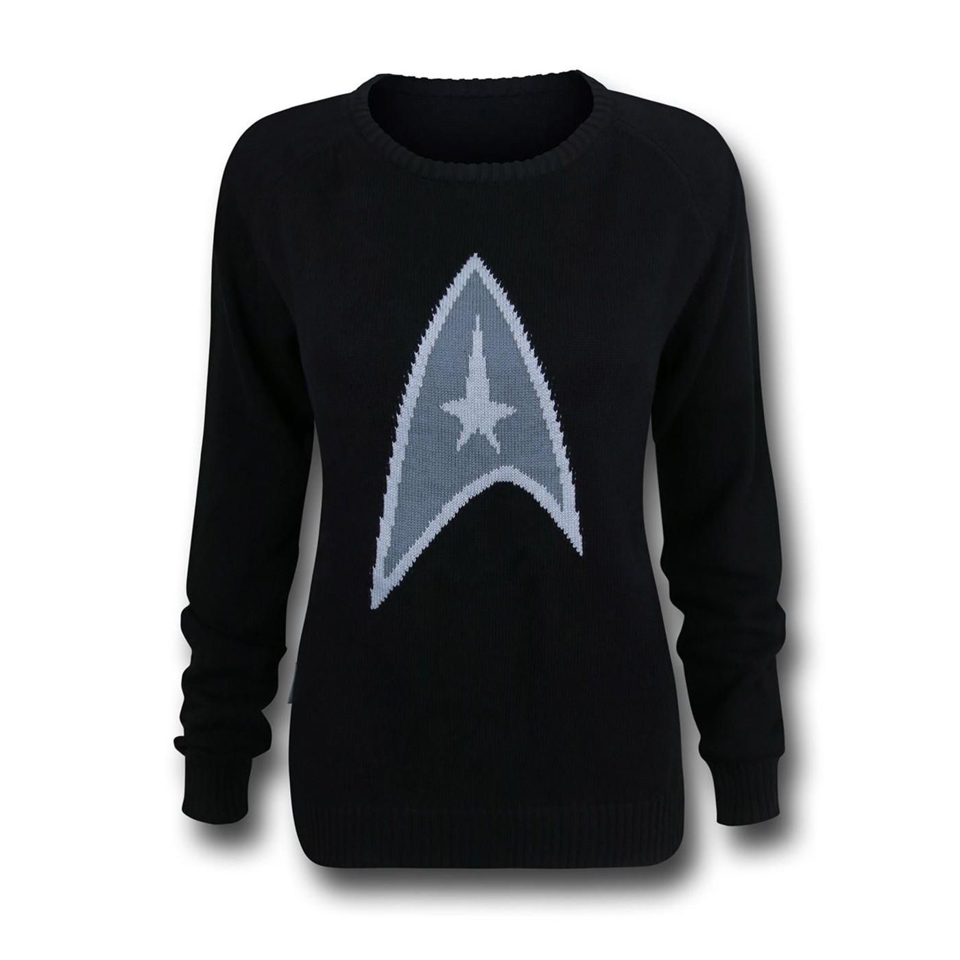 Star Trek Symbol Women's Sweater, Black