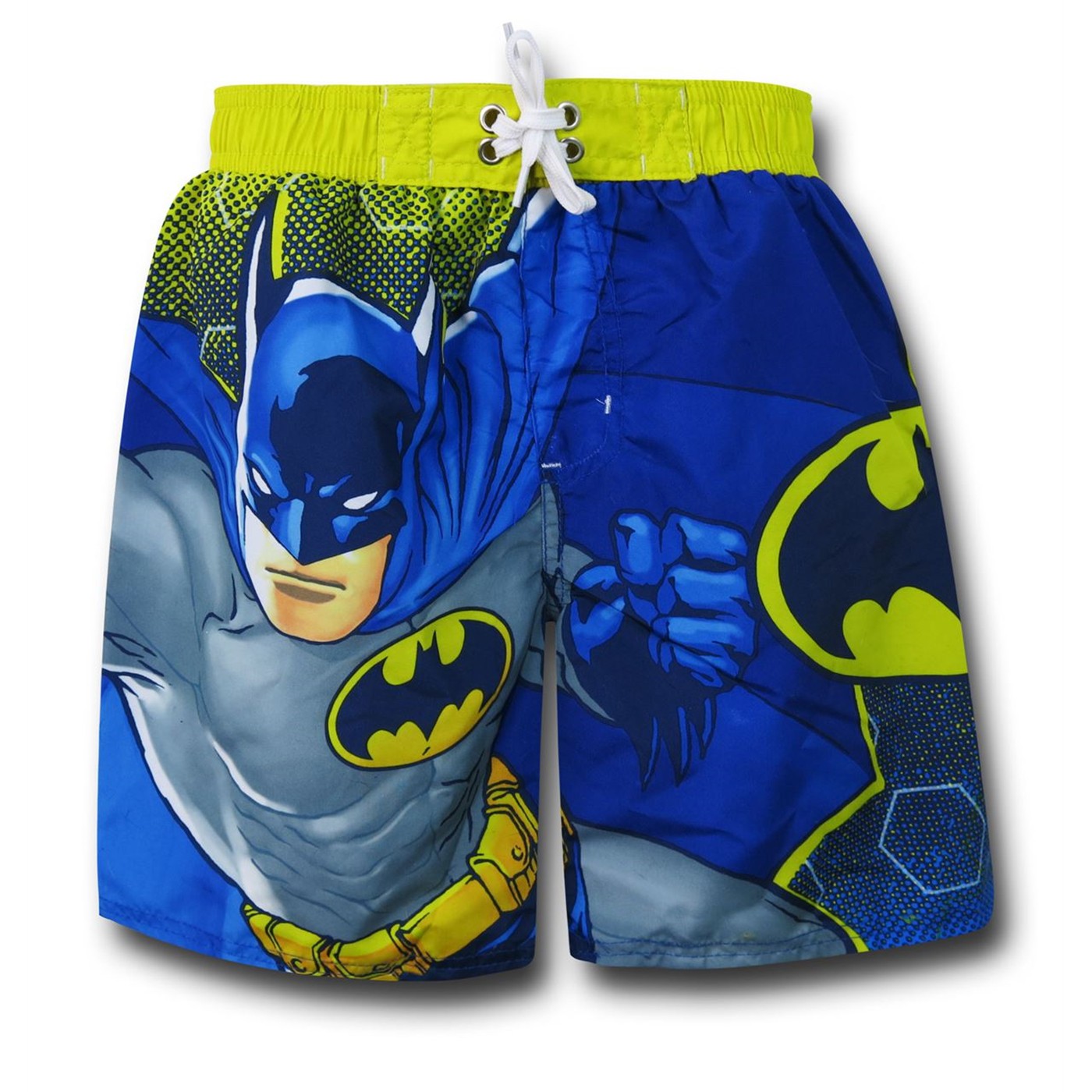 Batman Leap Kids Swim Trunks, Blue