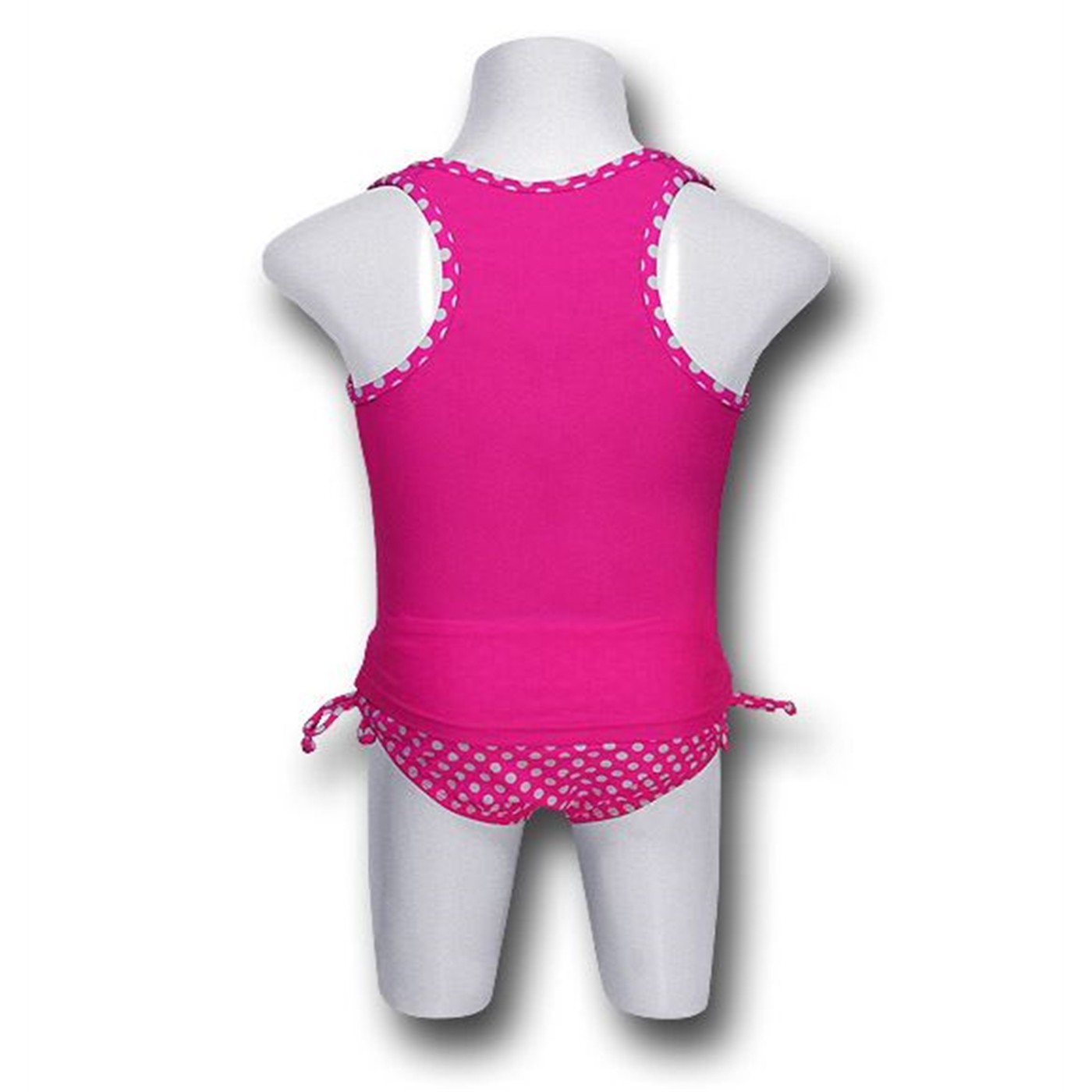 DC Girls Rule Kids Pink Tank and Bottom Set, Pink