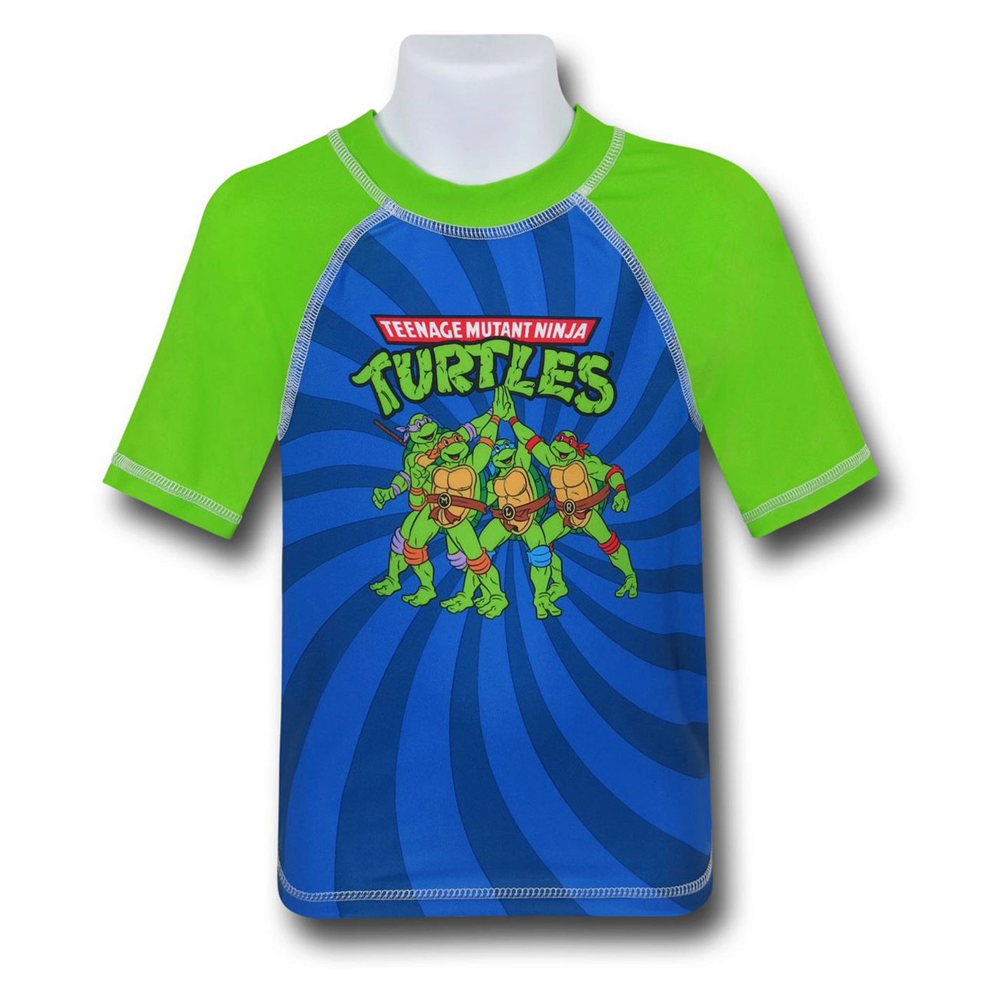 TMNT Kids Rashguard, Blue