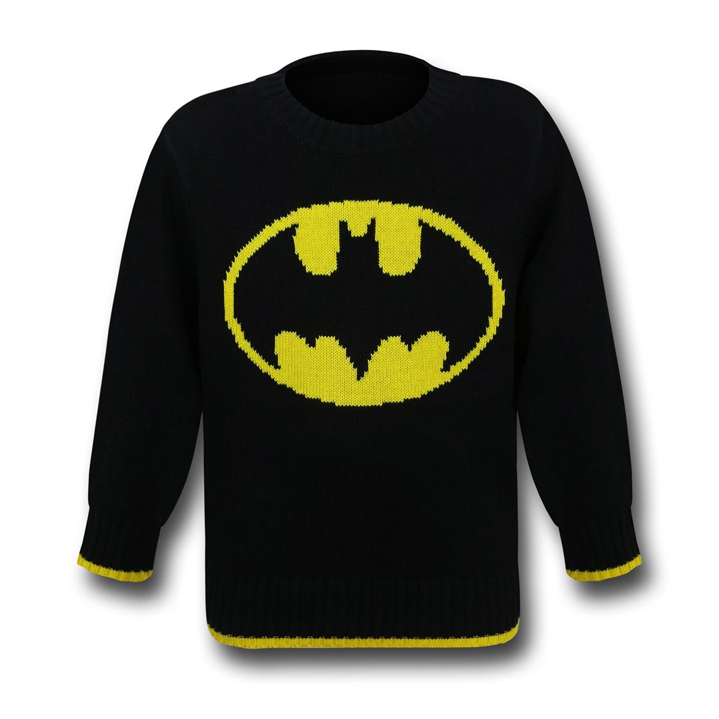 Batman Symbol Kids Sweater, Black