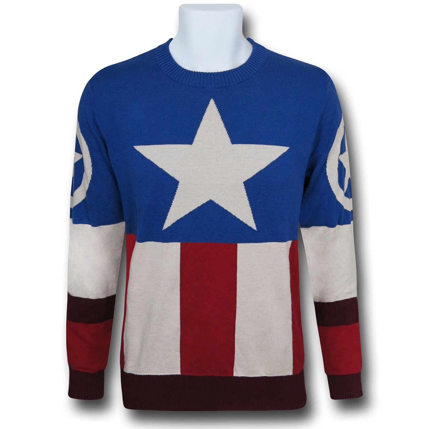 Captain America Uniform Sweater, Blue