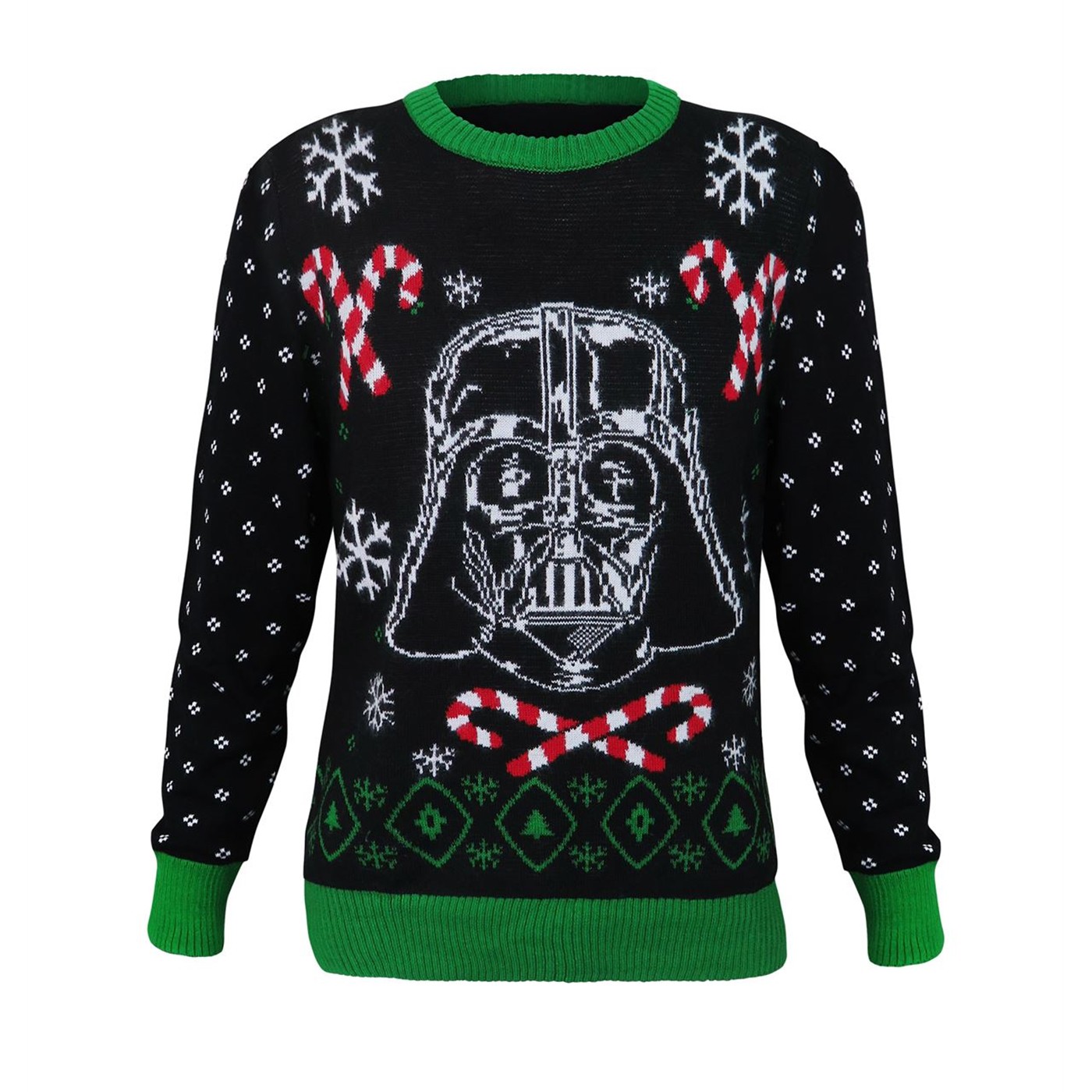 Star Wars Darth Vader Men's Ugly Christmas Sweater, Black